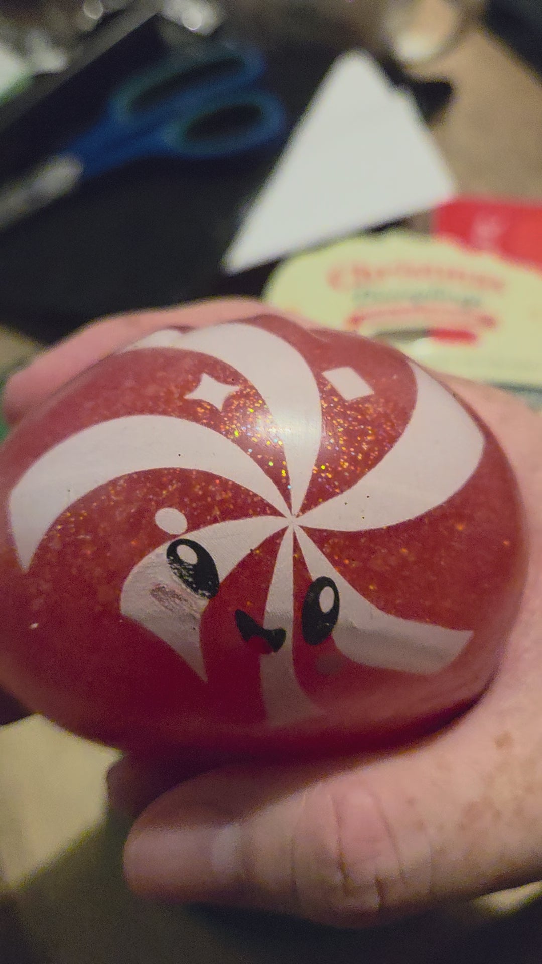 Christmas Dumpling Squishy Steam Bun 9cm