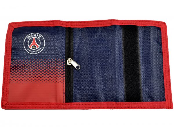Paris Saint Germain PSG Trifold Canvas Wallet