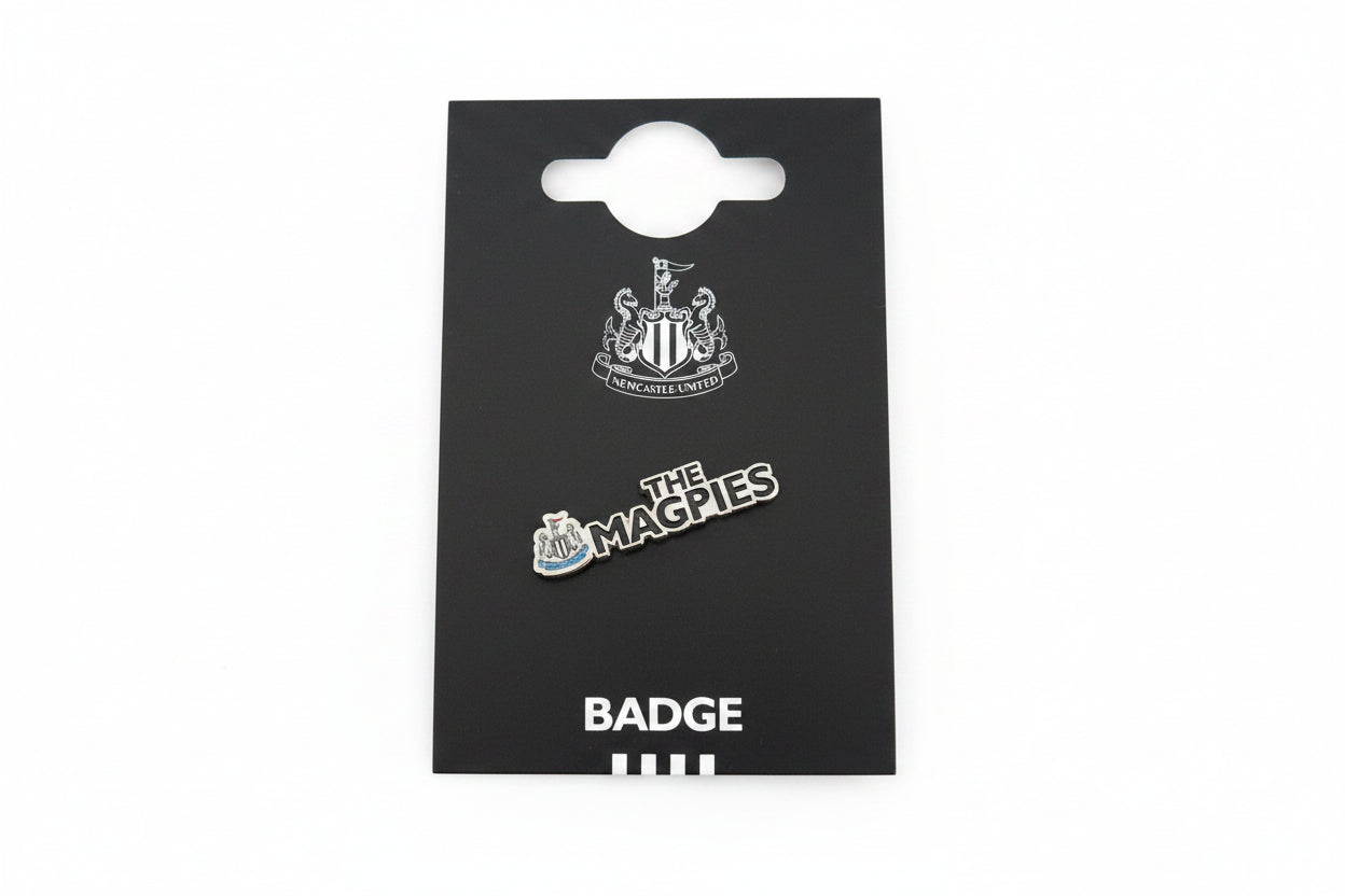 Newcastle United "The Magpies" Metal Pin Badge