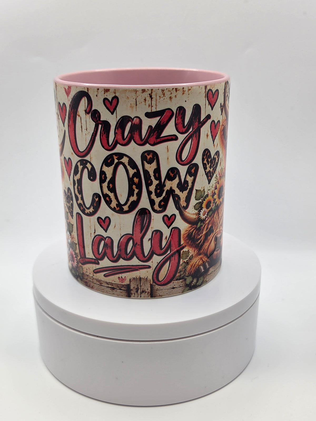 Highland Cow Sublimation Print 11oz Mug