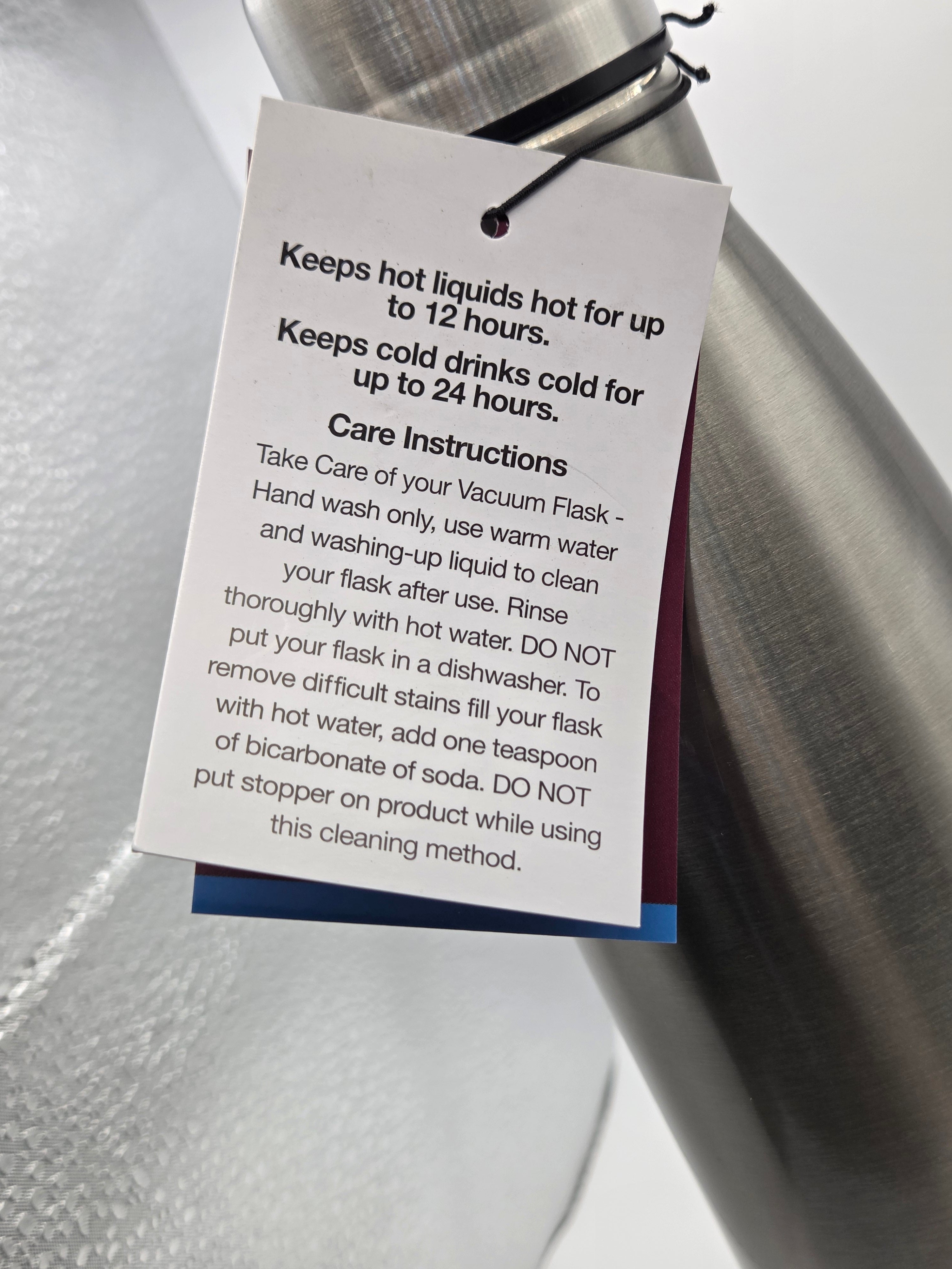 West Ham United Stainless Steel Drinks Bottle Flask