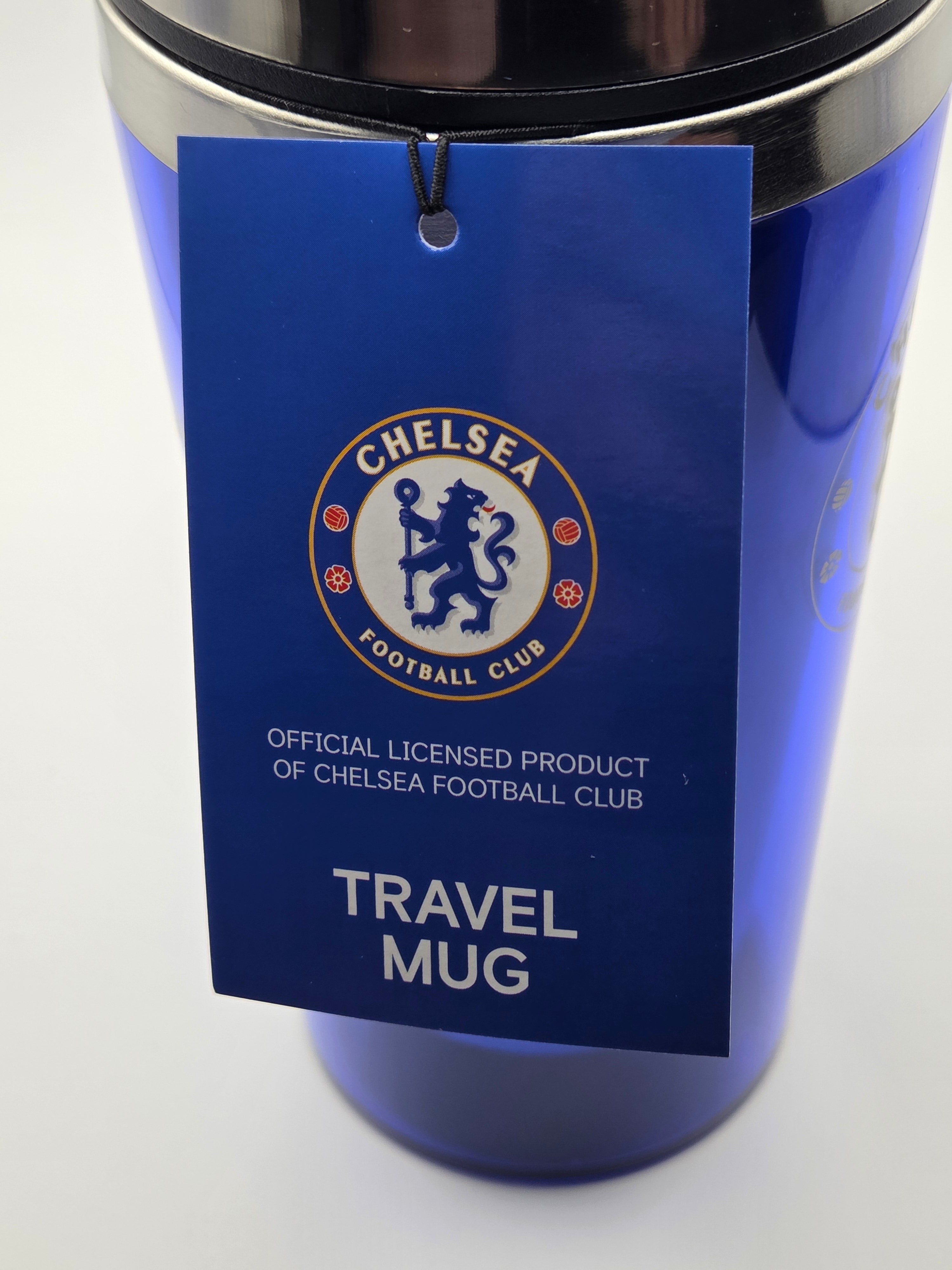 Official Chelsea FC Green Stainless‑Steel Travel Mug