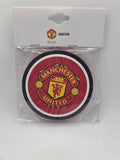 Official Manchester United 2 Pack Rubber Coasters