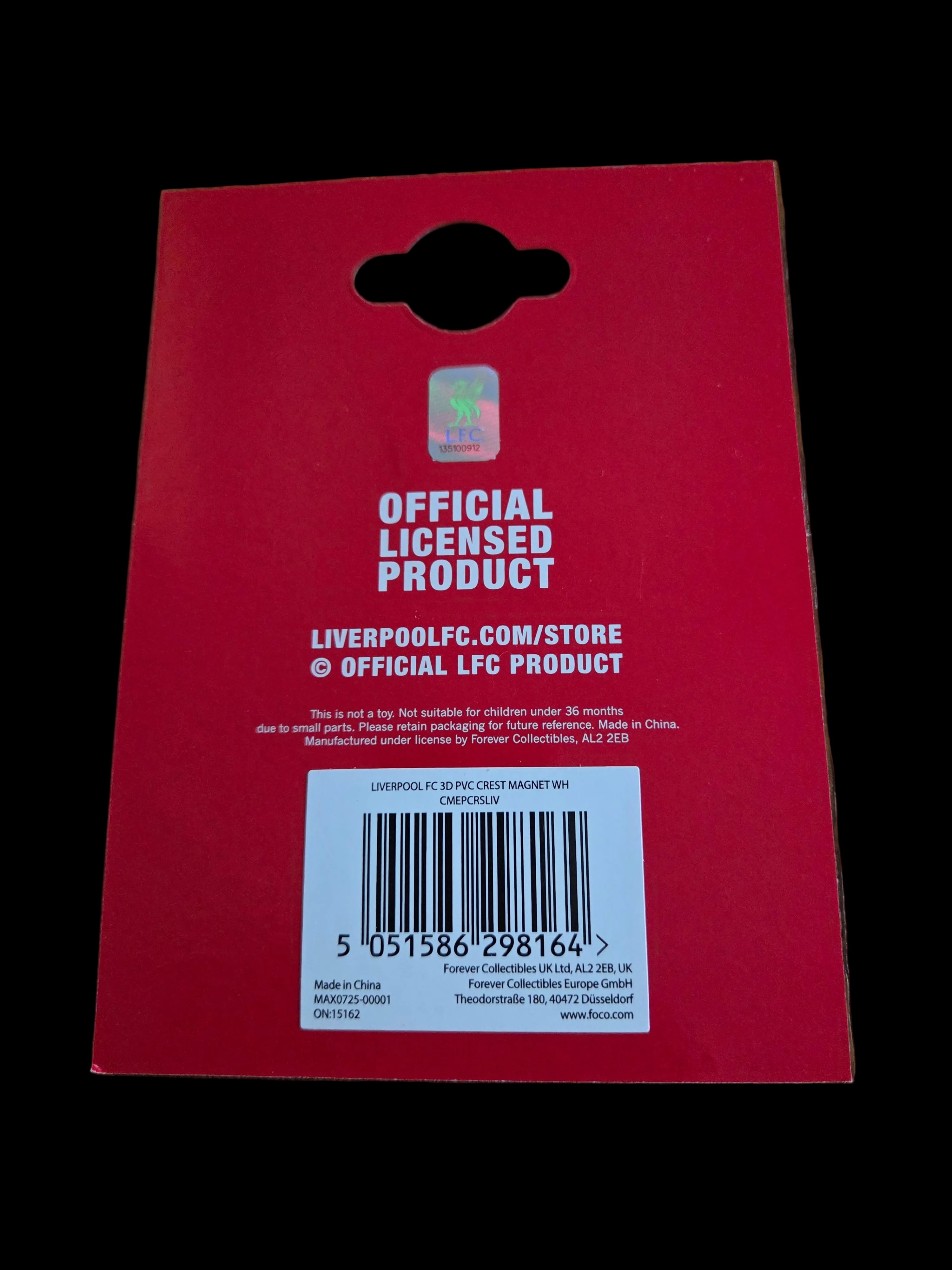 Liverpool FC Club Crest Fridge Magnet