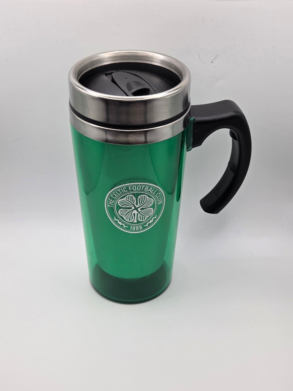 Official Celtic FC Green Stainless‑Steel Travel Mug