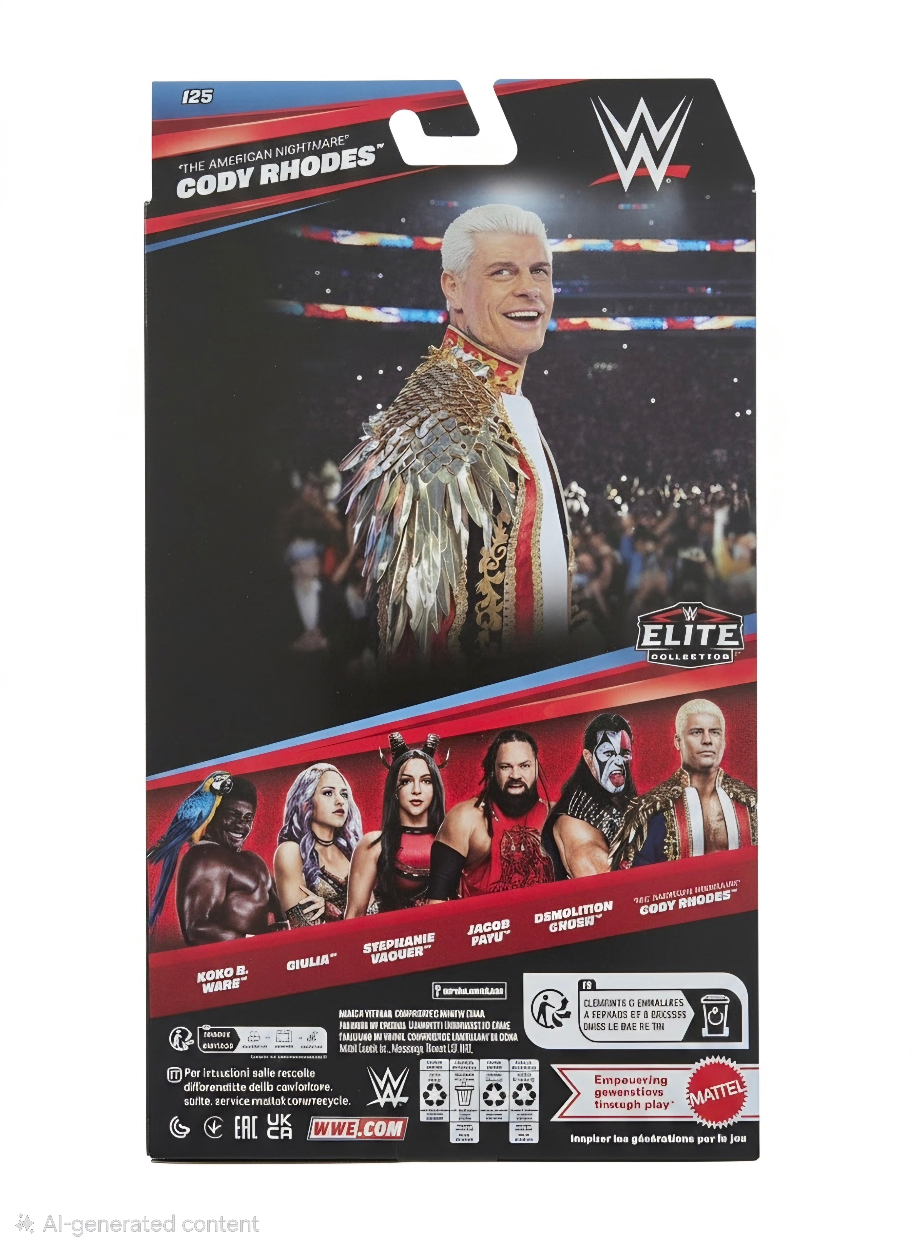 WWE Elite Figure Cody Rhodes American Nightmare Collectable