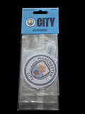 Manchester City FC 3 Pack Car Air Fresheners