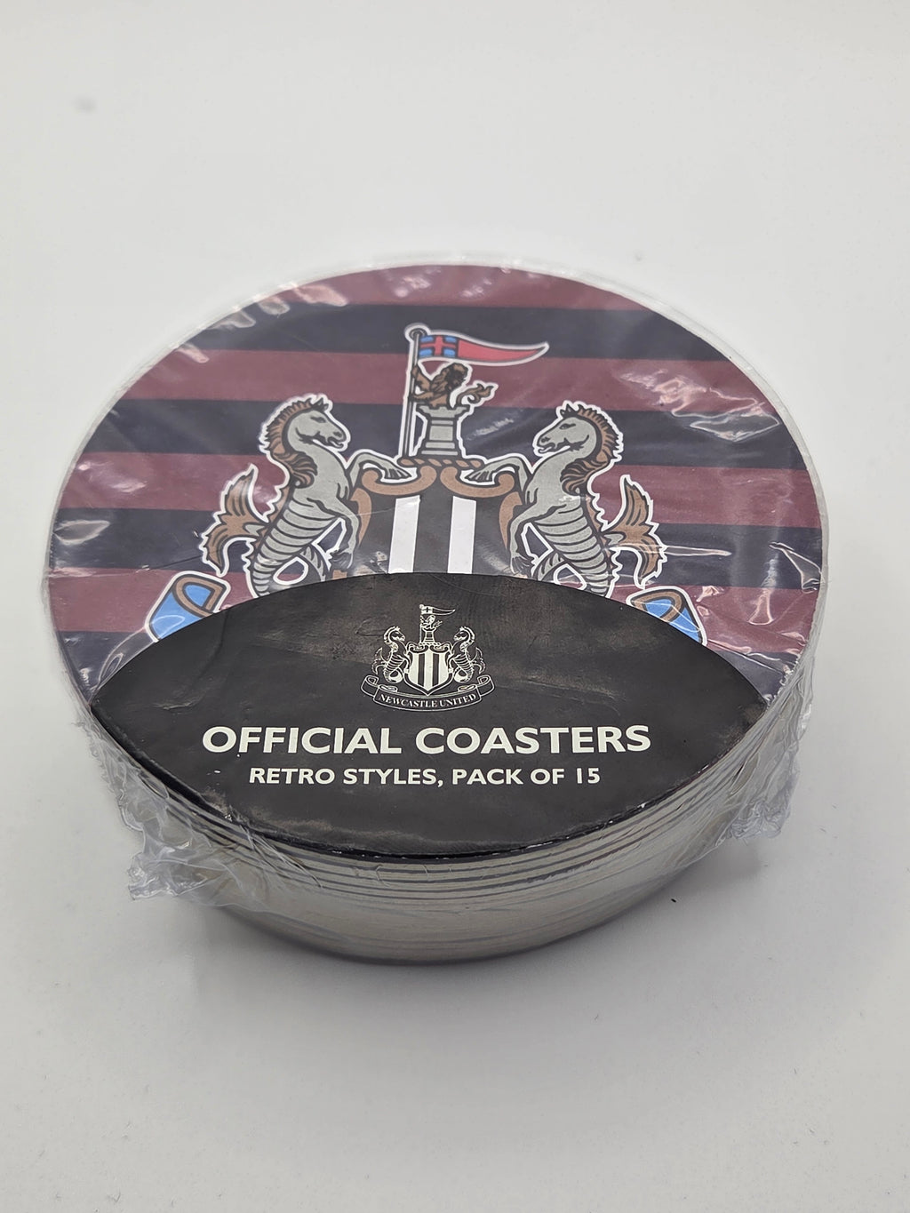 Official Newcastle United 15 pack Beer Mat Coasters.