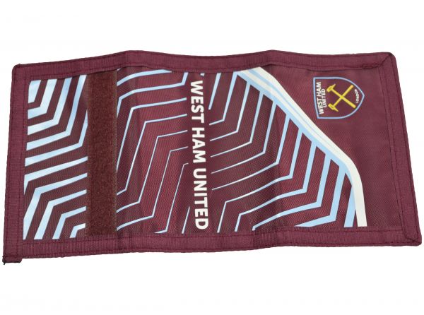 West Ham United Trifold Canvas Wallet