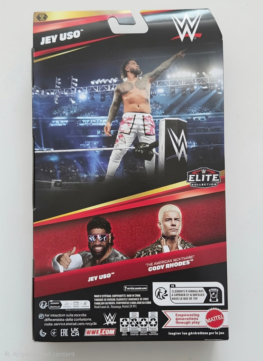 WWE Elite figure Jey Uso Collectible Toy