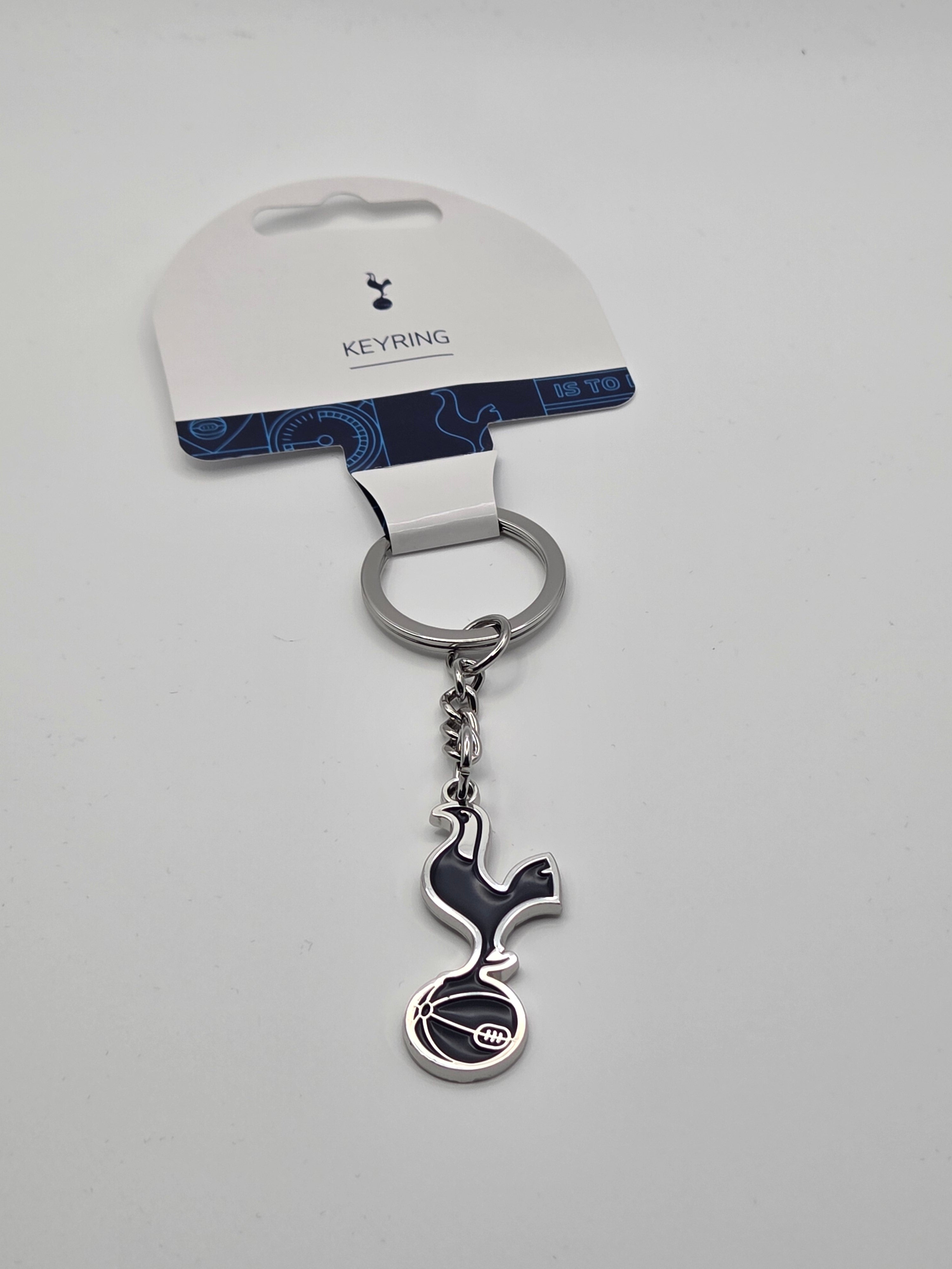 Official Tottenham Hotspur FC Metal Crest Keyring