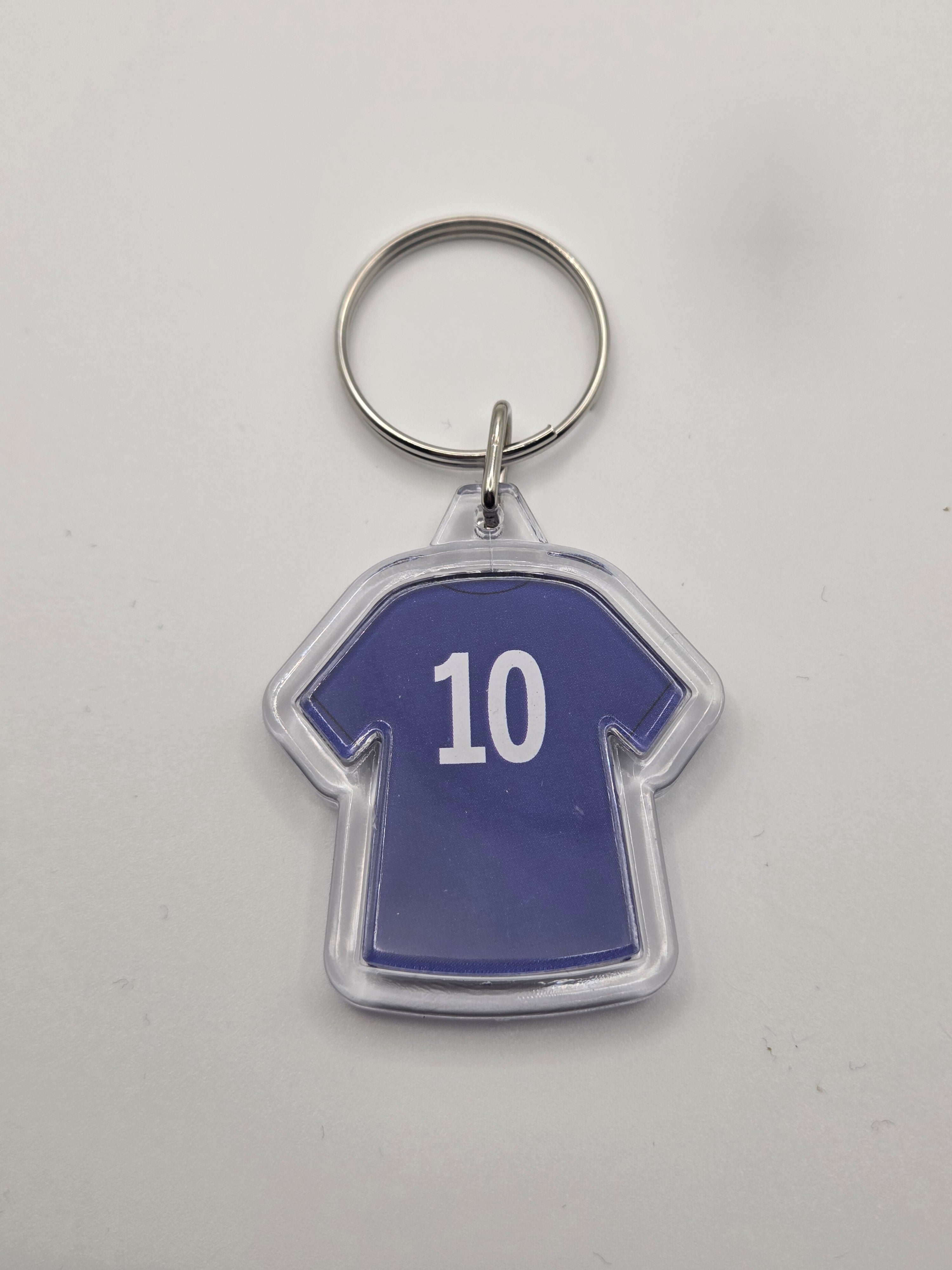 Official Chelsea FC Acrylic Shirt Shape Keyring
