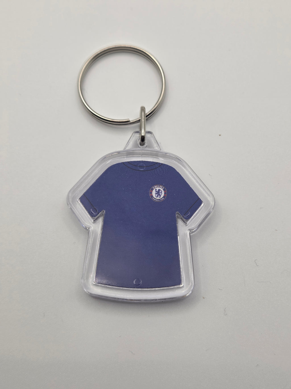 Official Chelsea FC Acrylic Shirt Shape Keyring