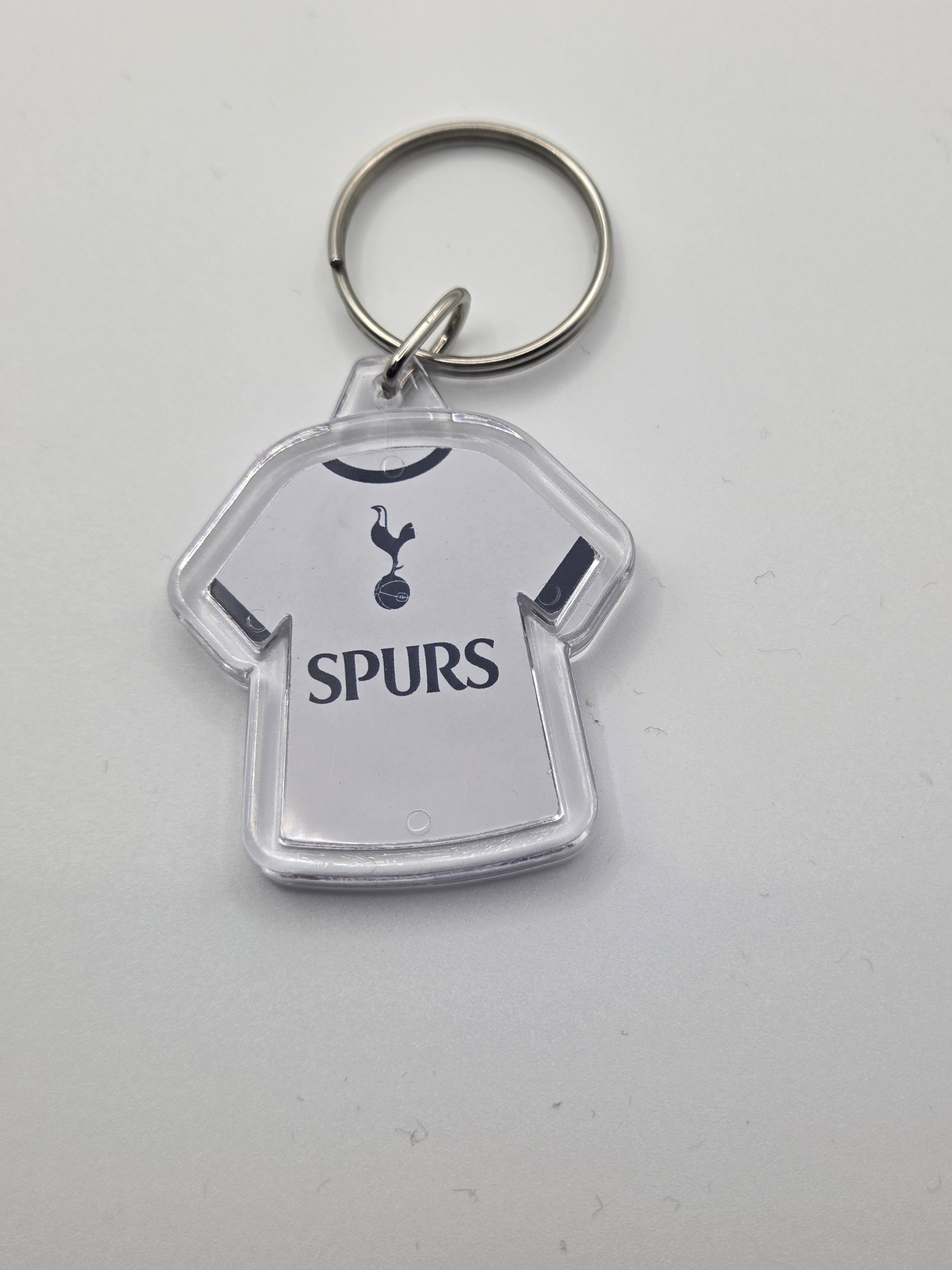 Official Tottenham Hotspur Acrylic Kit Shape Keyring