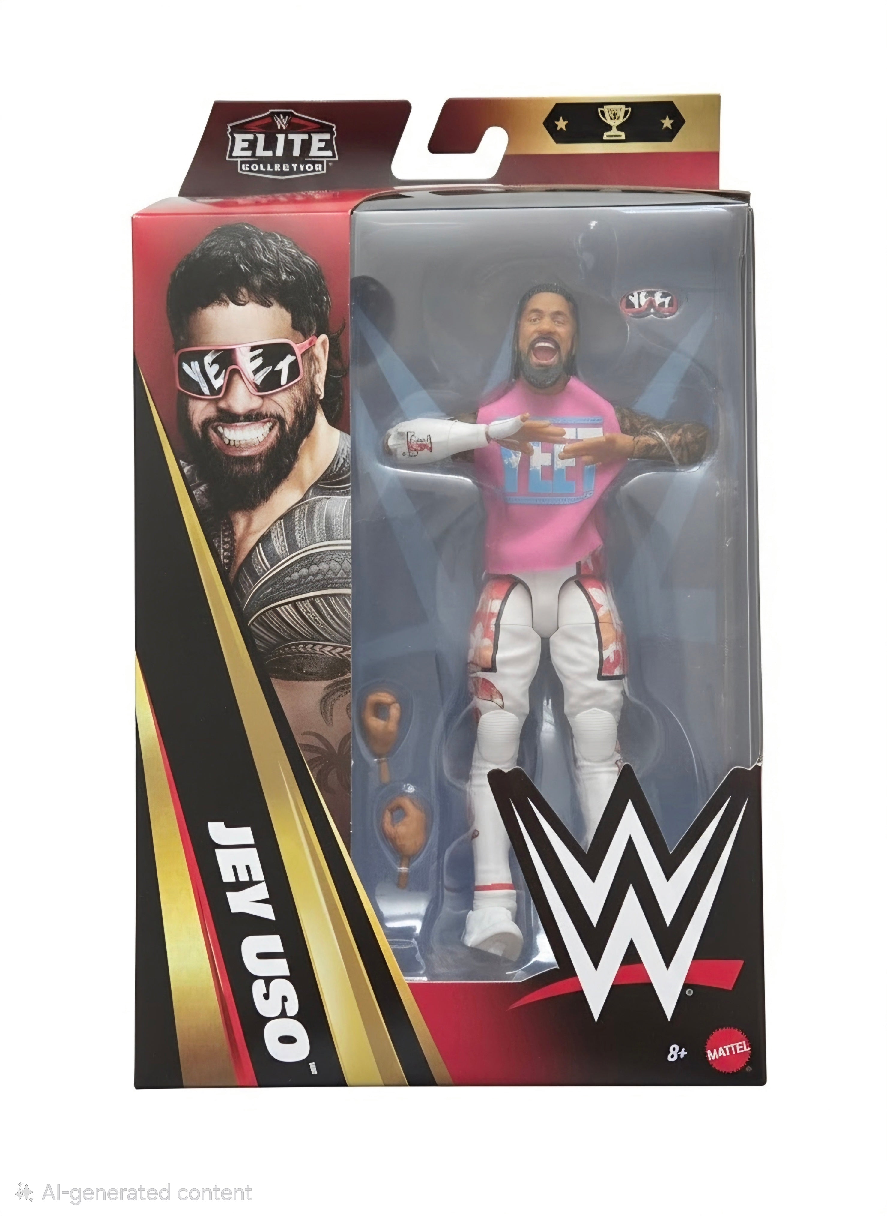 WWE Elite figure Jey Uso Collectible Toy