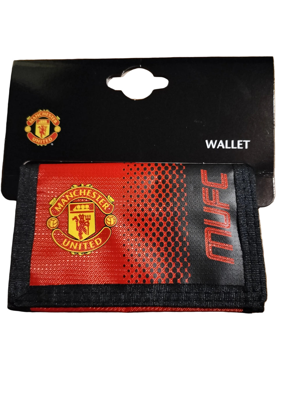 Manchester United FC Trifold Canvas Wallet