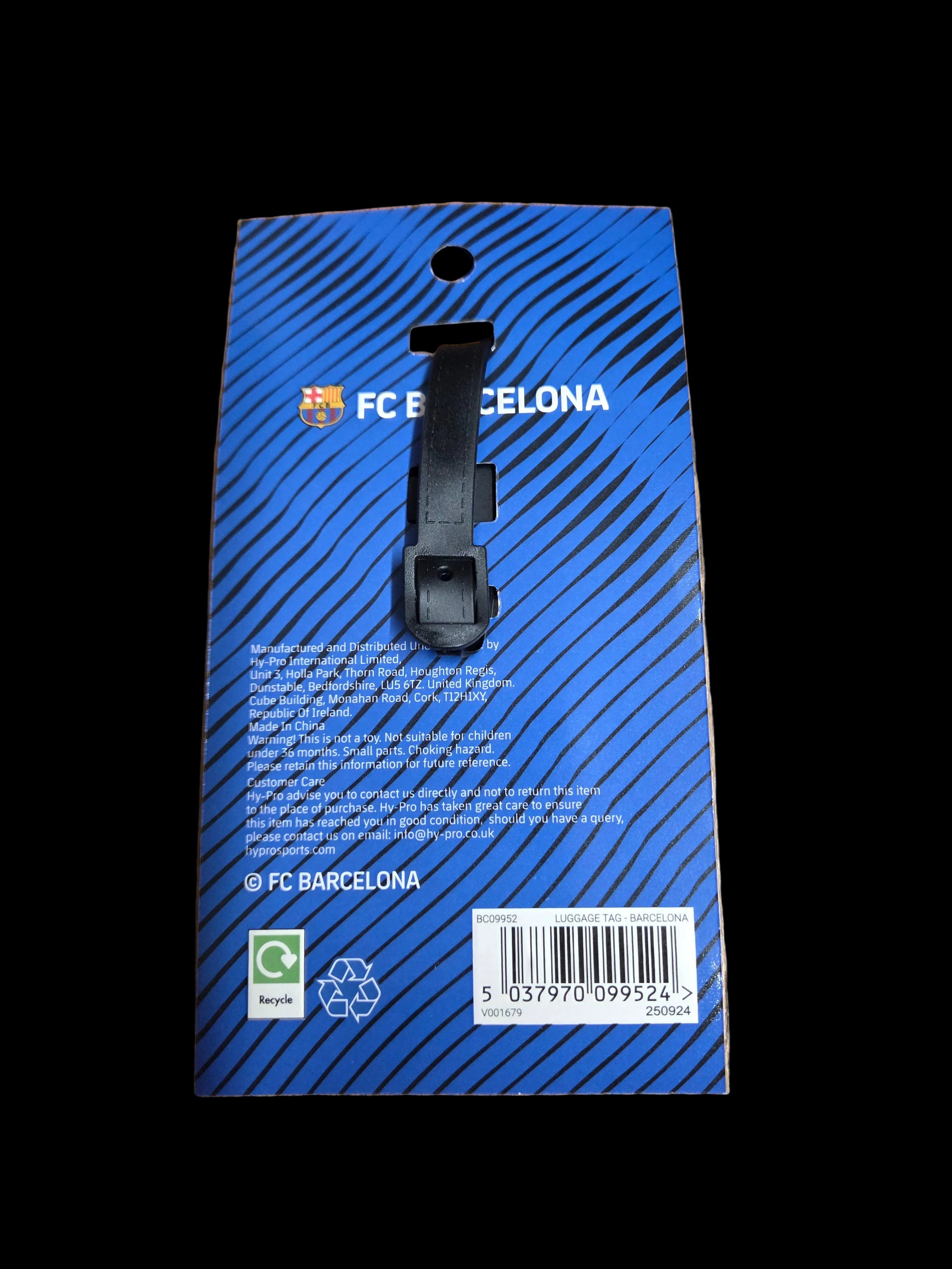 FC Barcelona Luggage Suitcase Tag