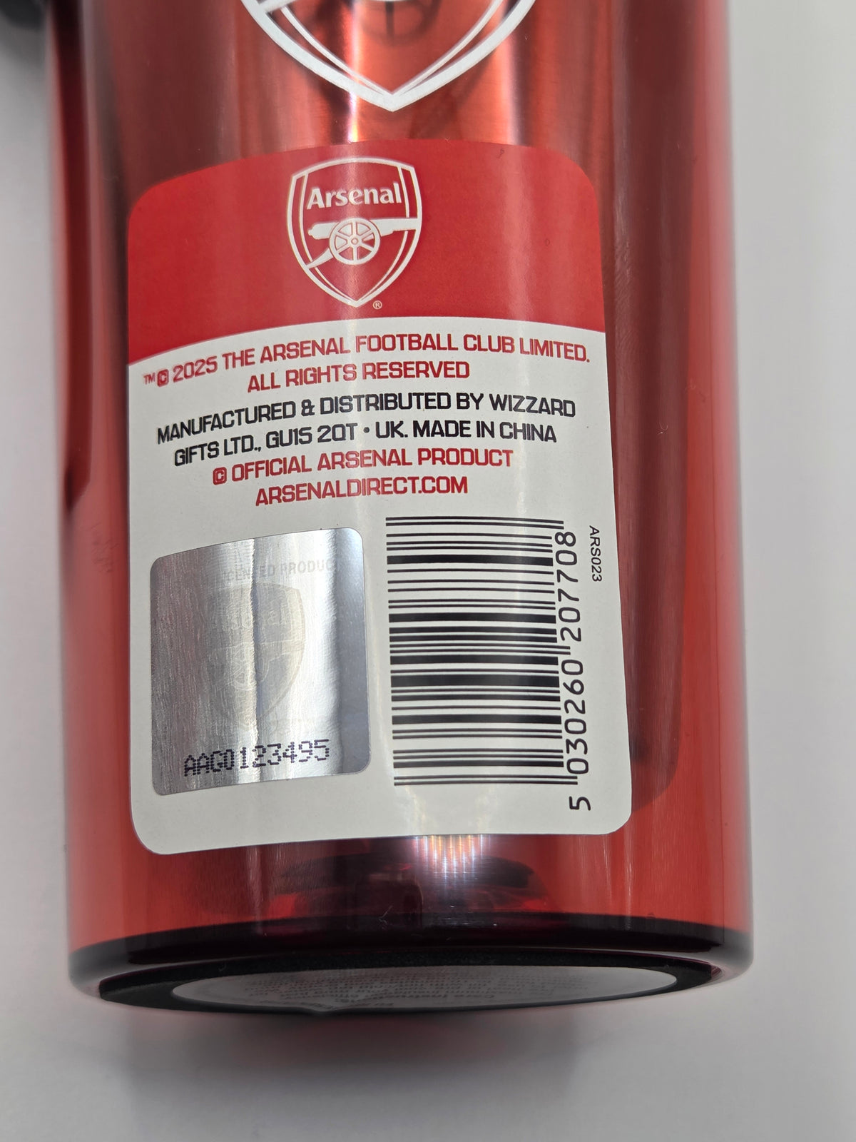 Arsenal FC Travel Mug