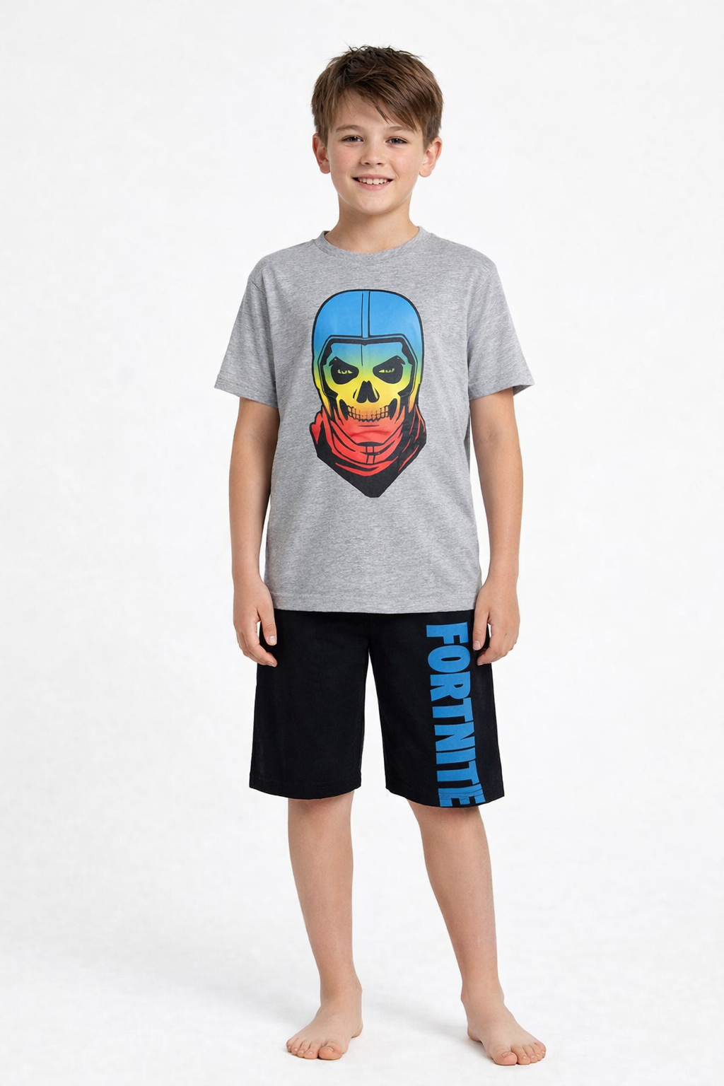 Official Fortnite Skulls Short Pyjamas