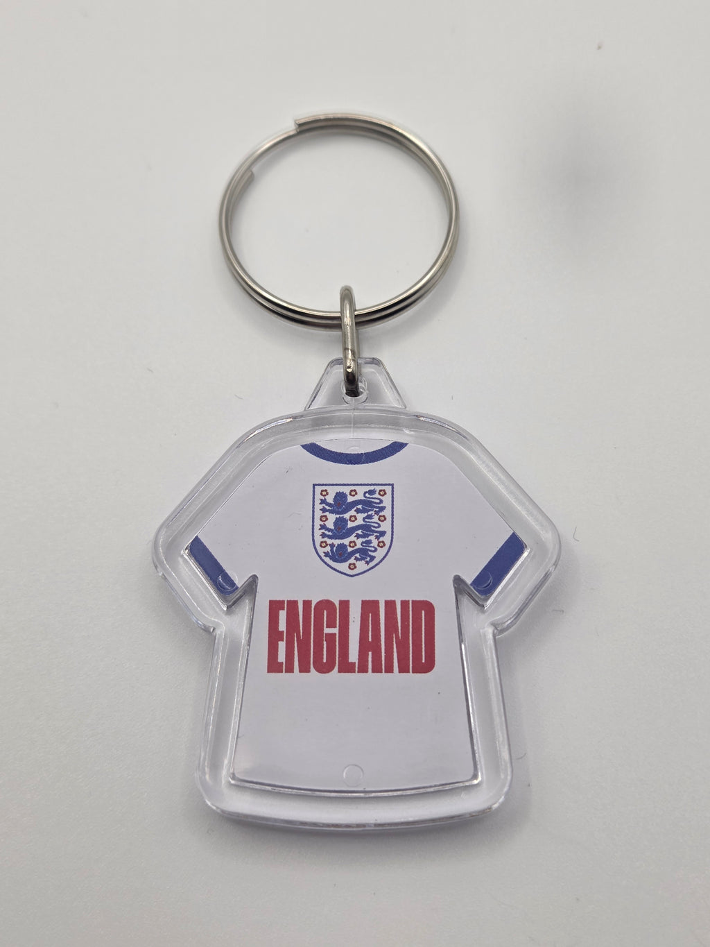 Official England FA Acrylic Kit Shape Keyring