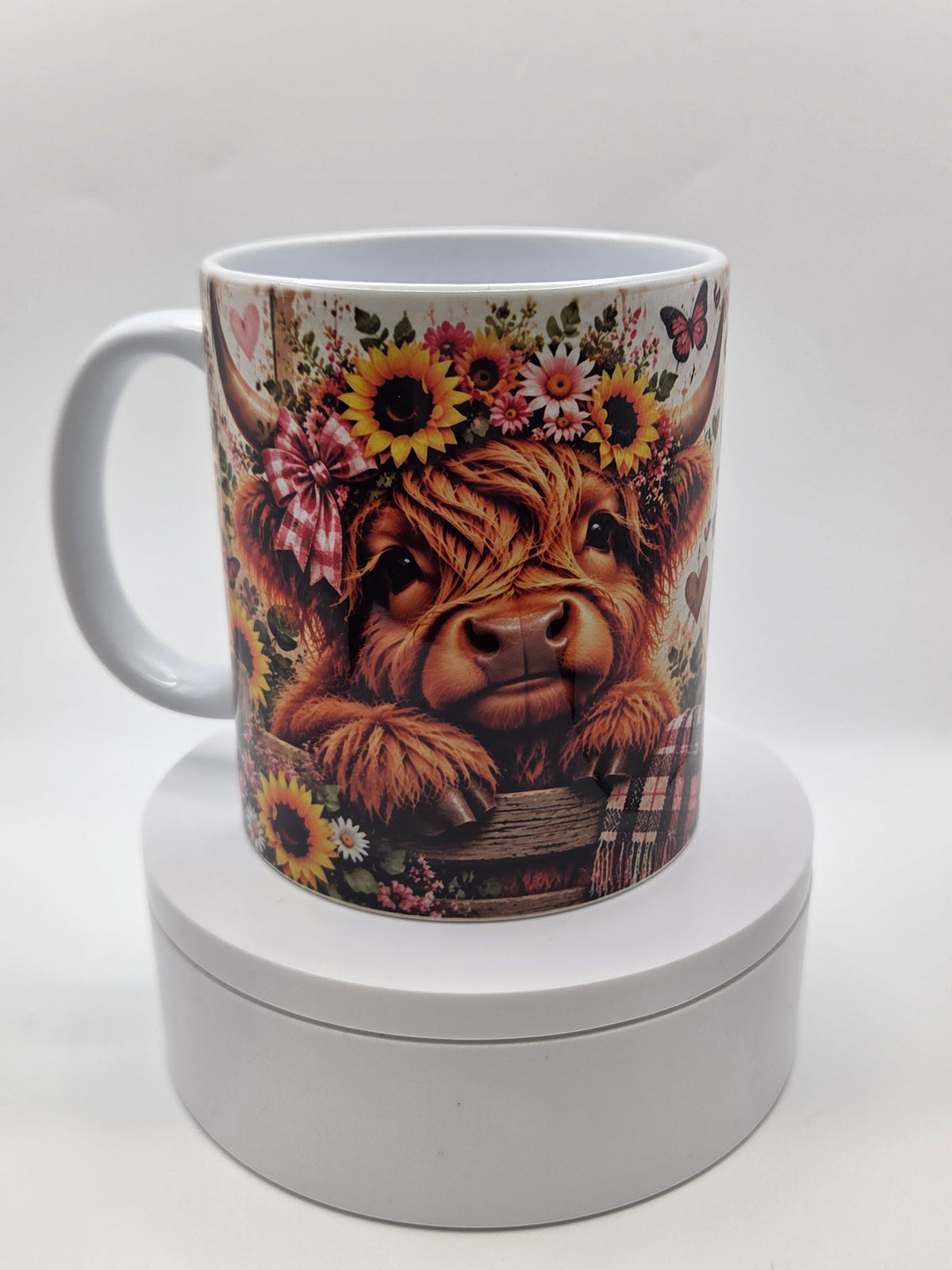 Highland Cow Sublimation Print 11oz Mug