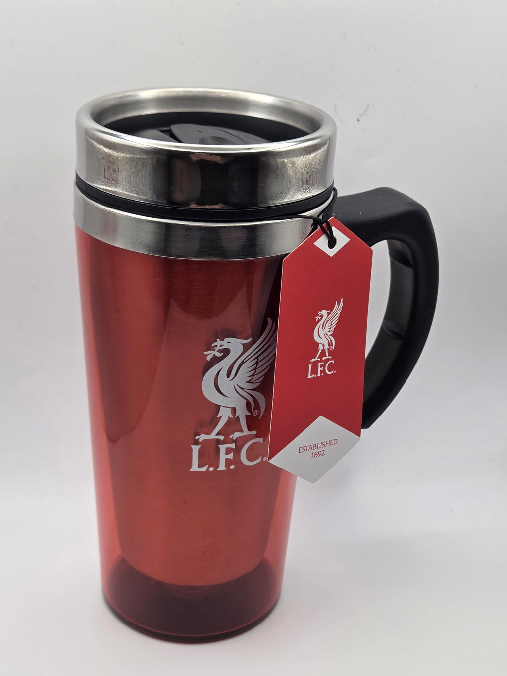 Official Liverpool FC Stainless‑Steel Travel Mug