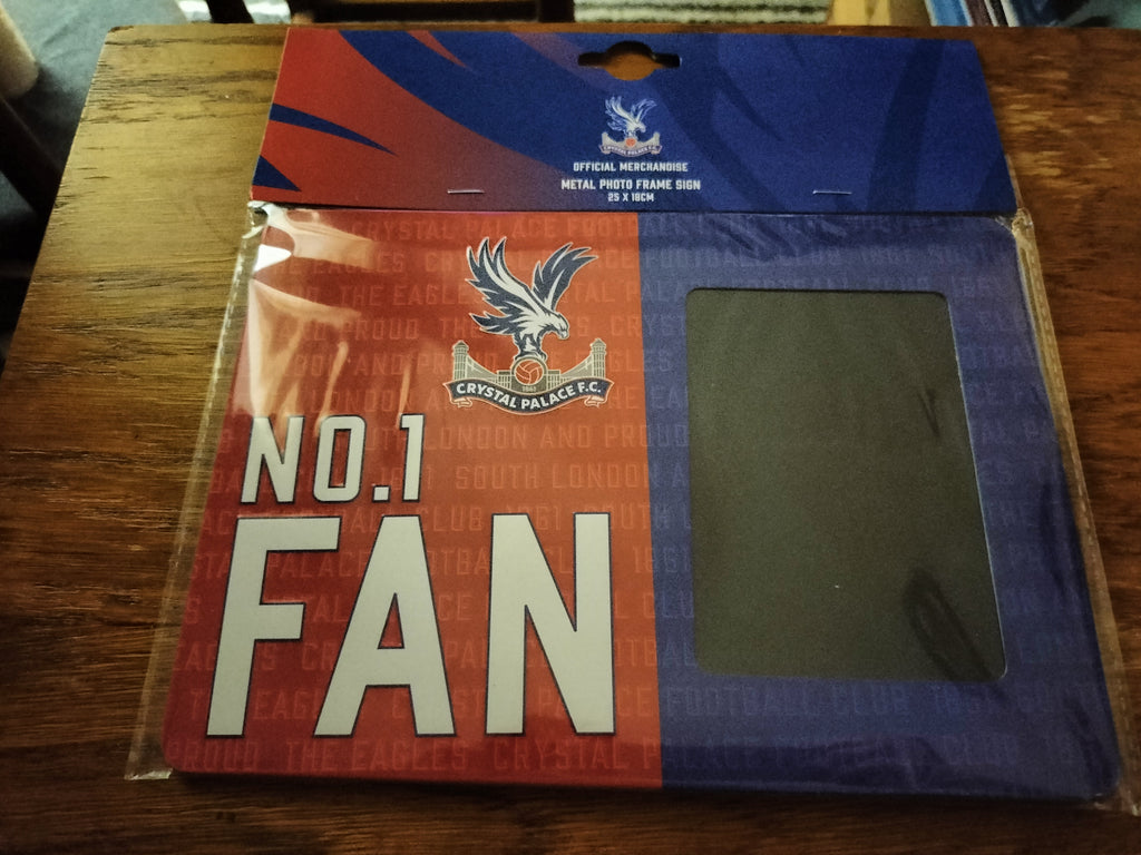 Official Crystal Palace FC Metal Embossed Photo Frame