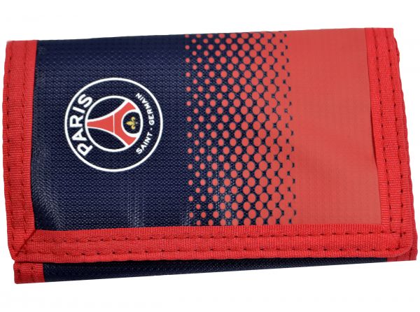 Paris Saint Germain PSG Trifold Canvas Wallet