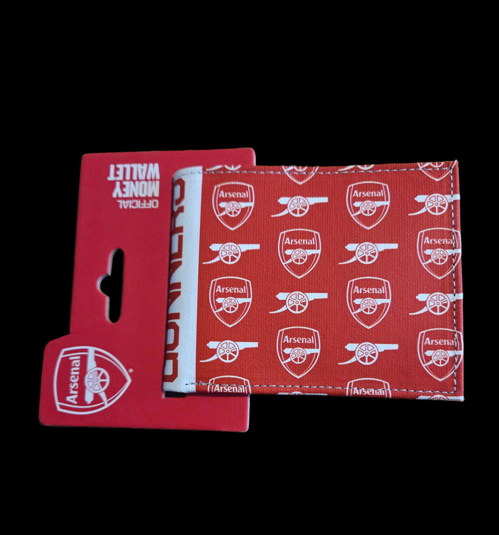 Arsenal FC Brushed Canvas Bifold Wallet