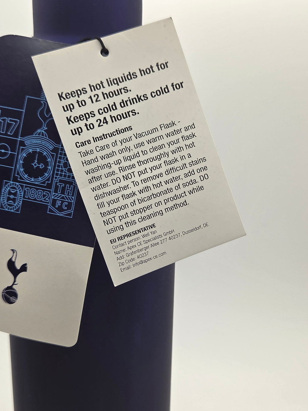 Tottenham Hotspur Stainless Steel Drinks Bottle Flask