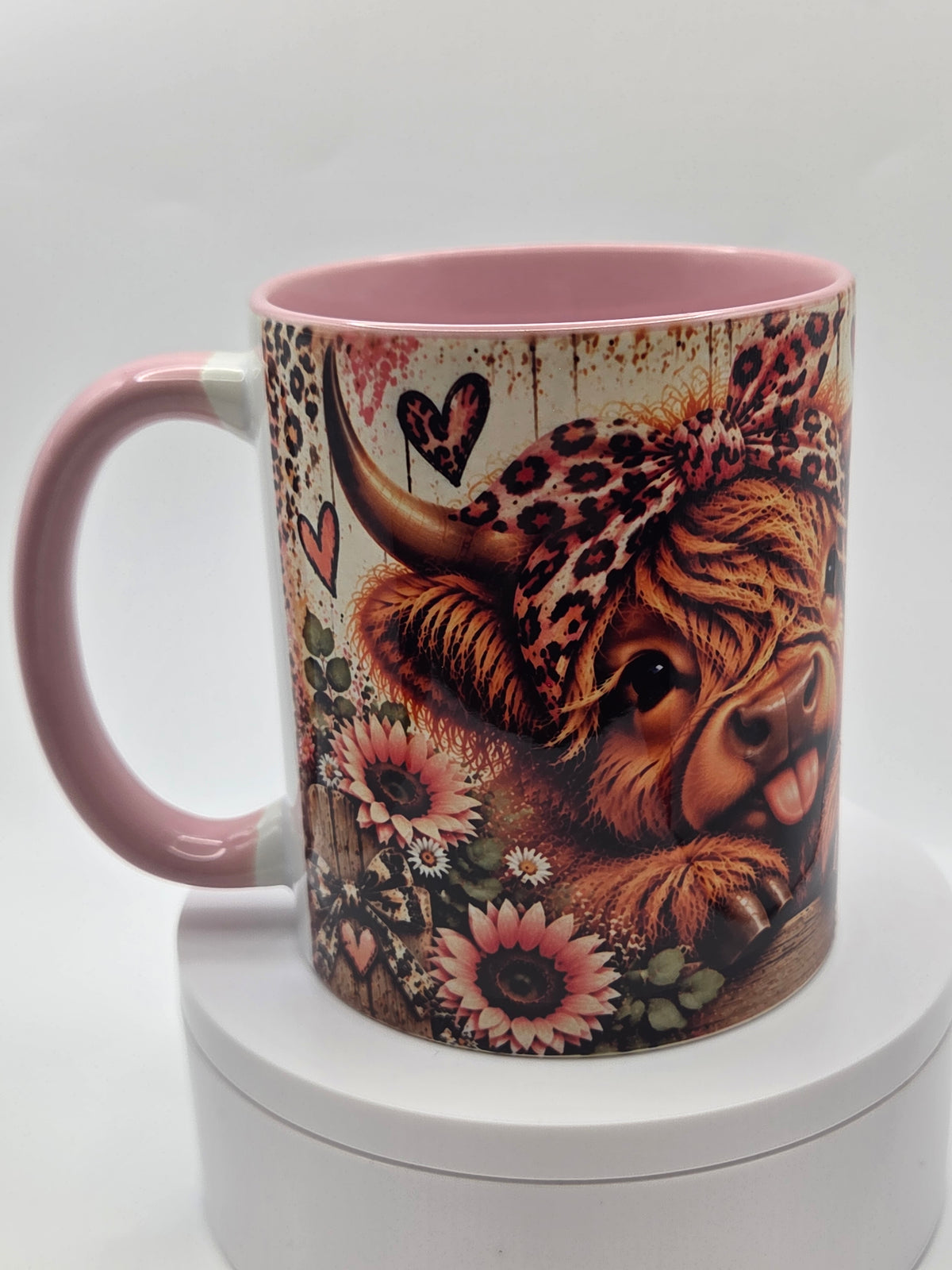 Highland Cow Sublimation Print 11oz Mug