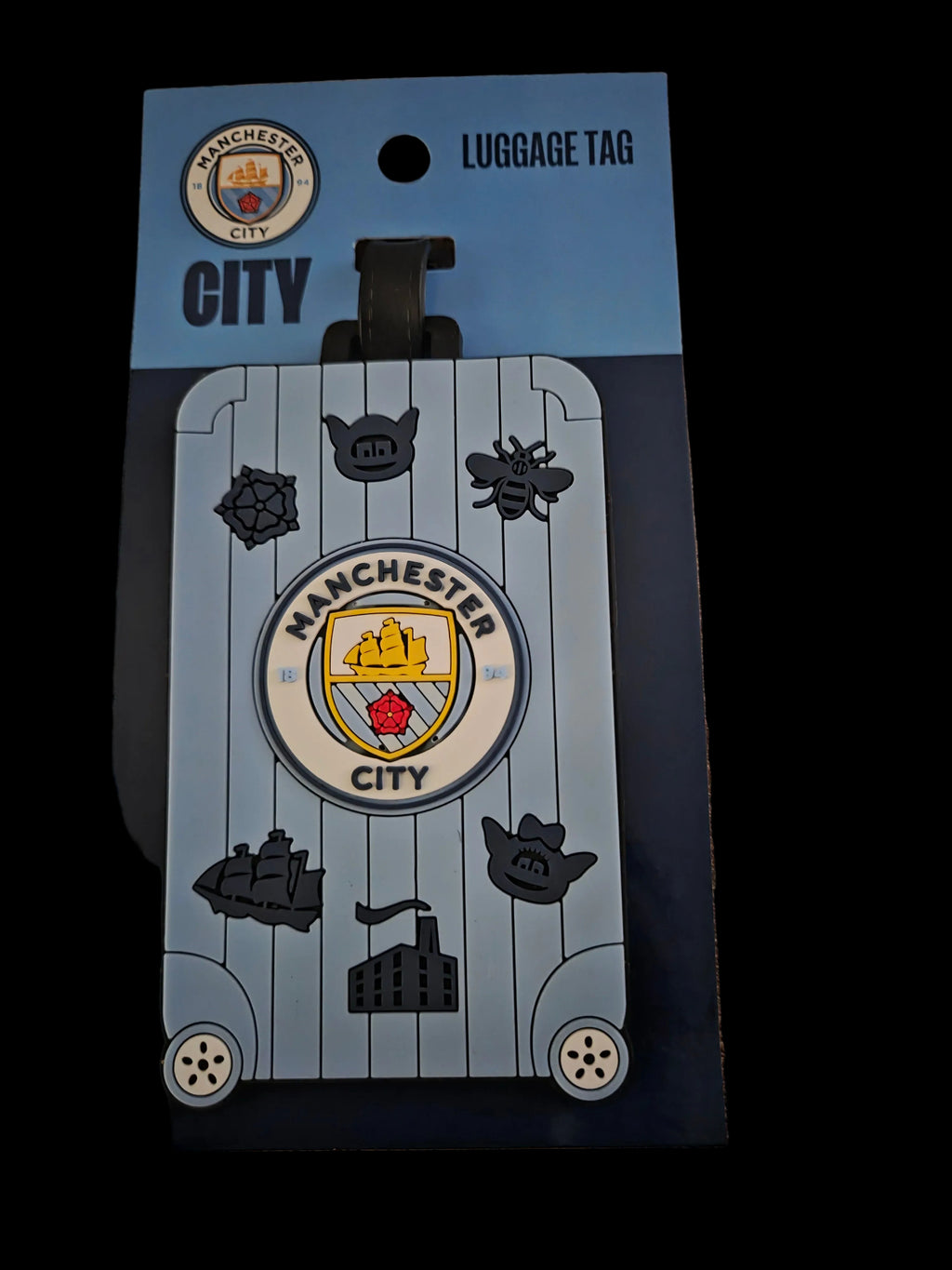 Manchester City Luggage Suitcase Tag