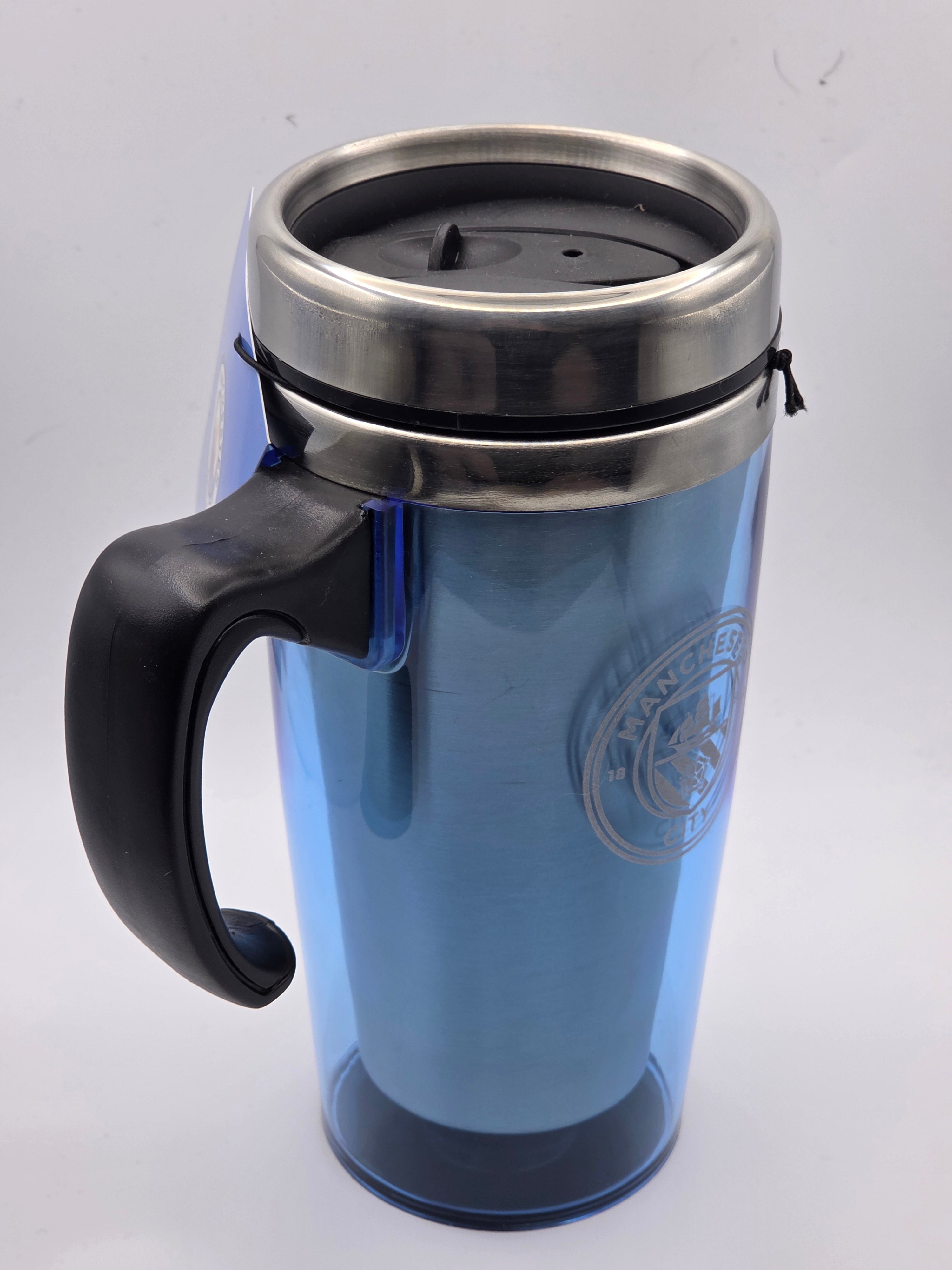 Official Manchester City Stainless‑Steel Travel Mug