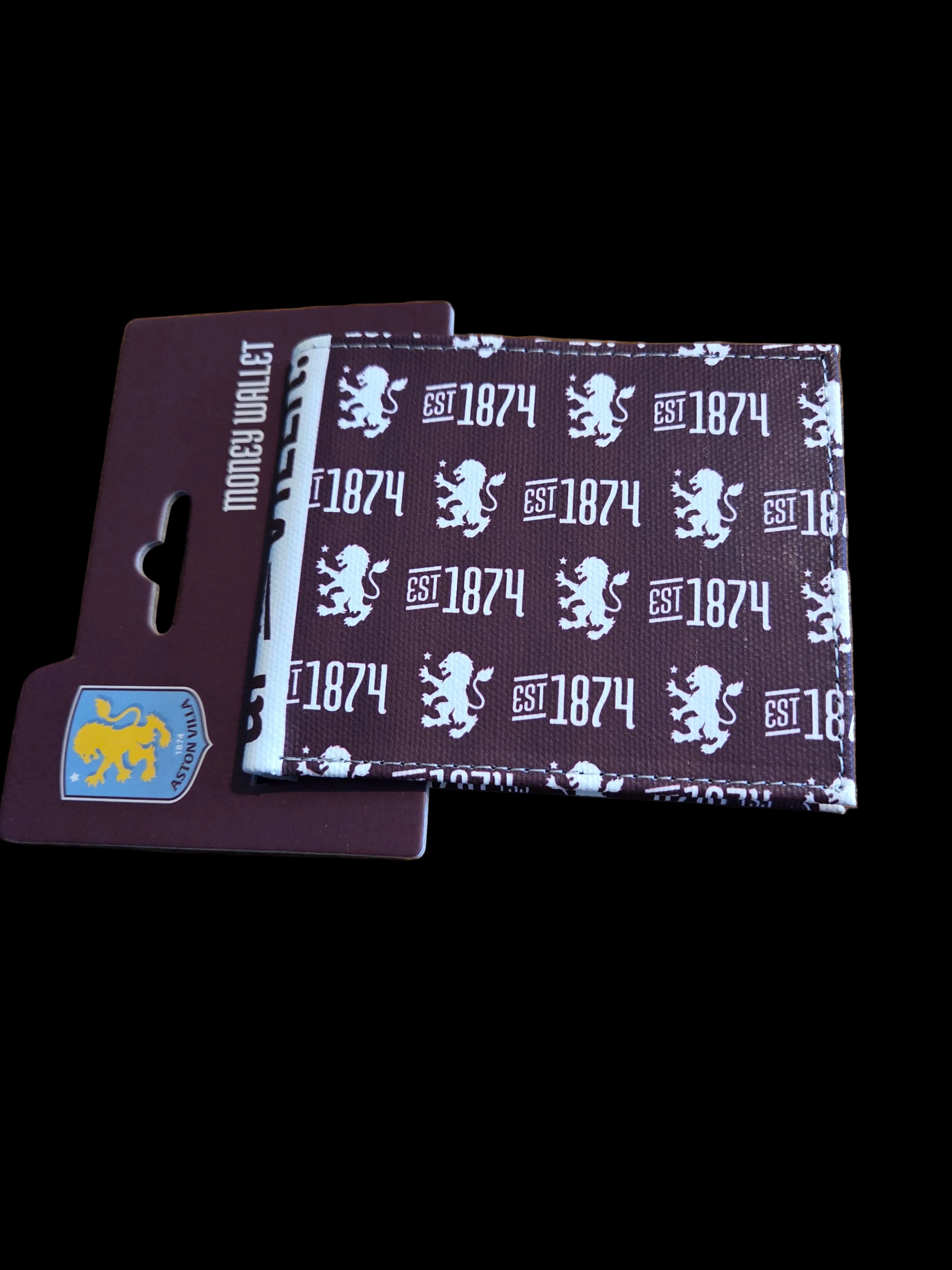 Aston Villa FC Brushed Canvas Bifold Wallet