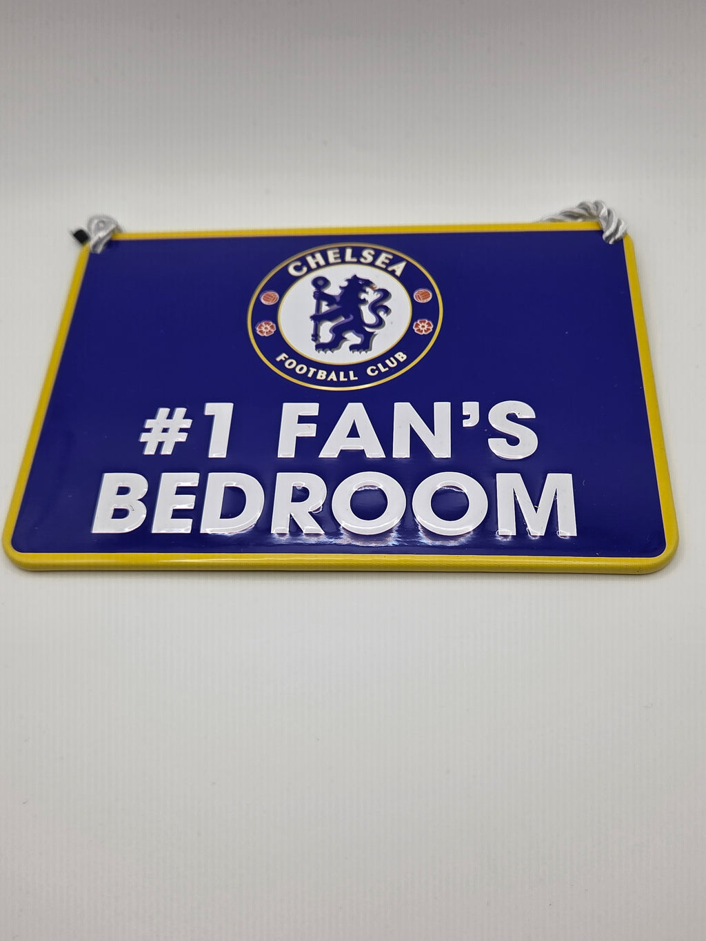 Official Chelsea FC #1 Fan's Bedroom Sign