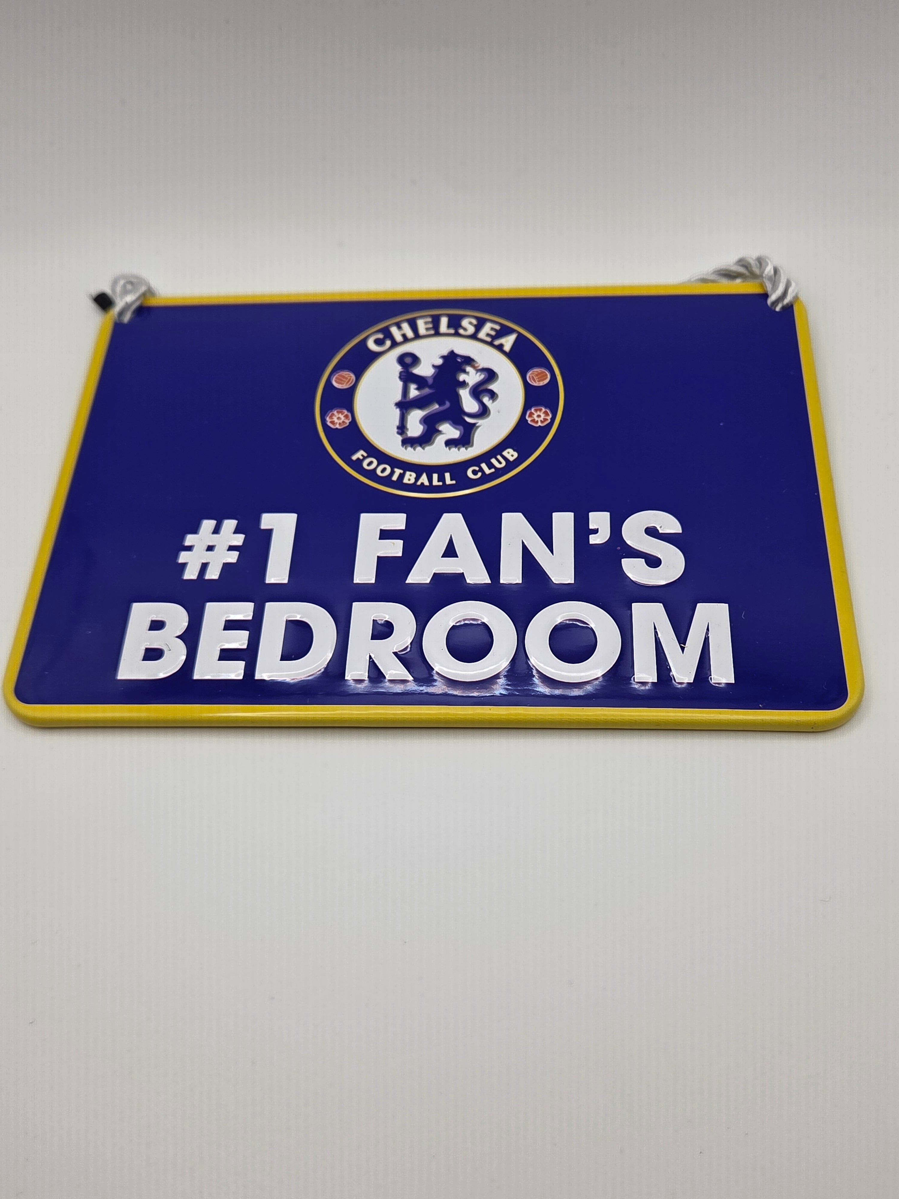 Official Chelsea FC #1 Fan's Bedroom Sign
