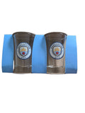 Manchester City 2 Pack Shot Glasses