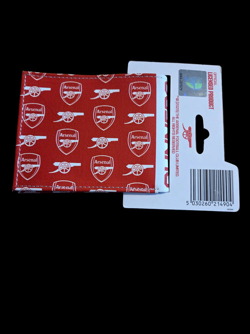 Arsenal FC Brushed Canvas Bifold Wallet