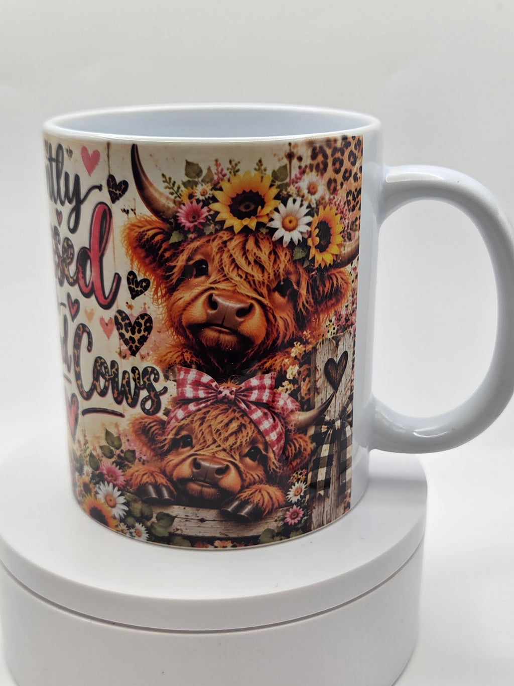 Highland Cow Sublimation Print 11oz Mug