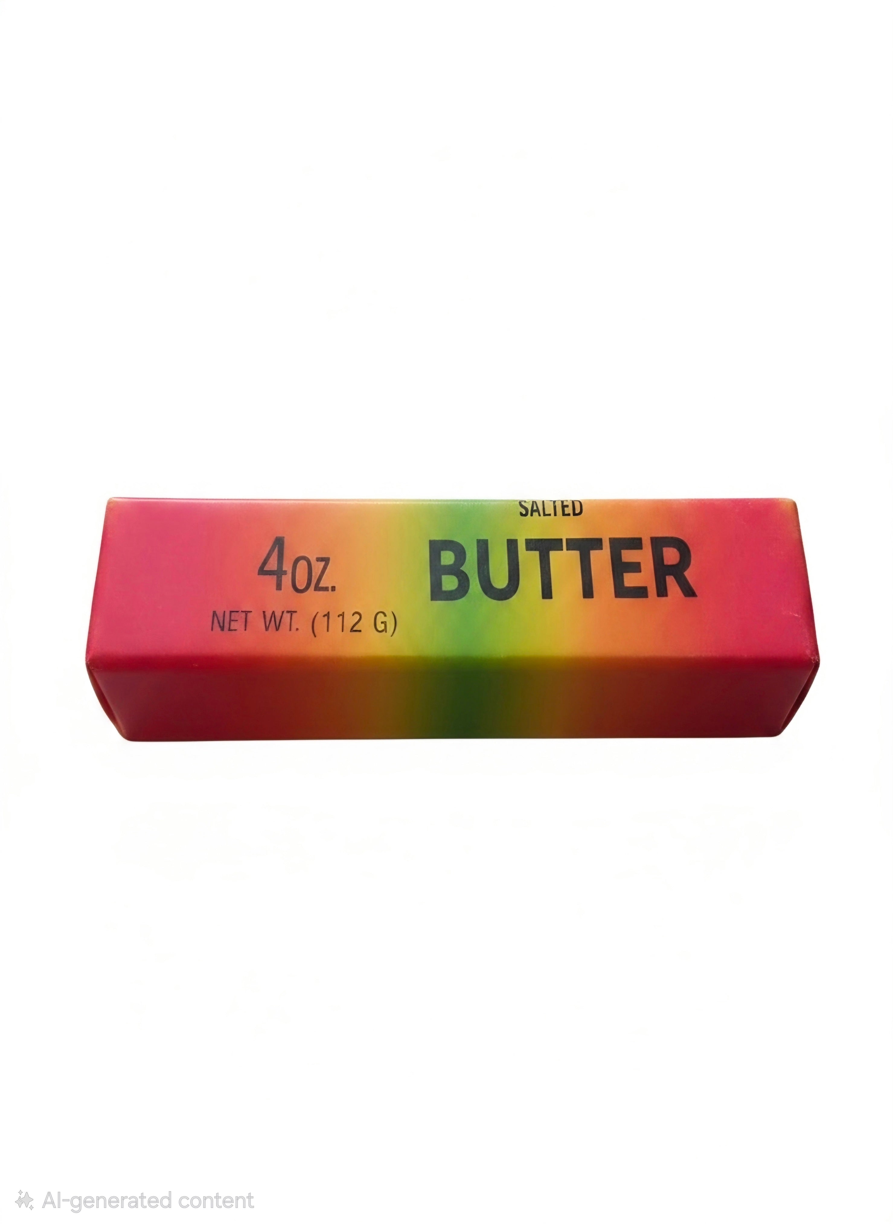 Large 24cm Soft Release Rainbow Butter Squishy