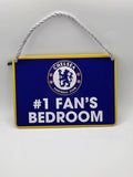 Official Chelsea FC #1 Fan's Bedroom Sign