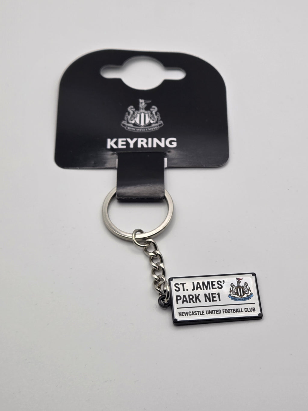 Official Newcastle United FC Metal Keyring