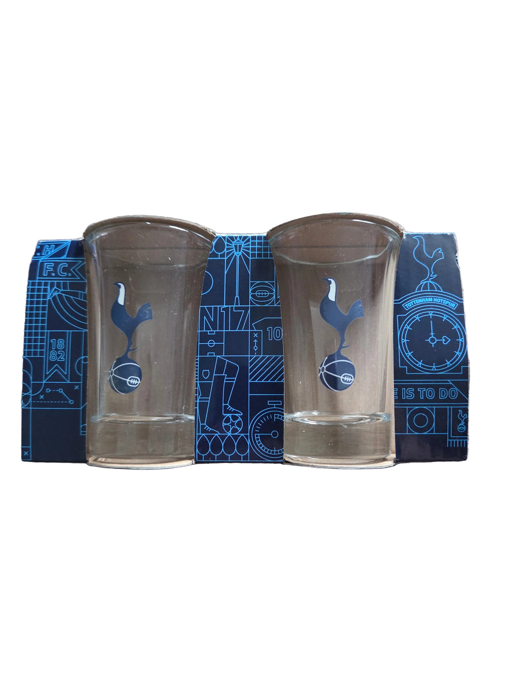 Tottenham Hotspur 2 Pack Shot Glasses