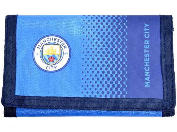 Manchester City Trifold Canvas Wallet