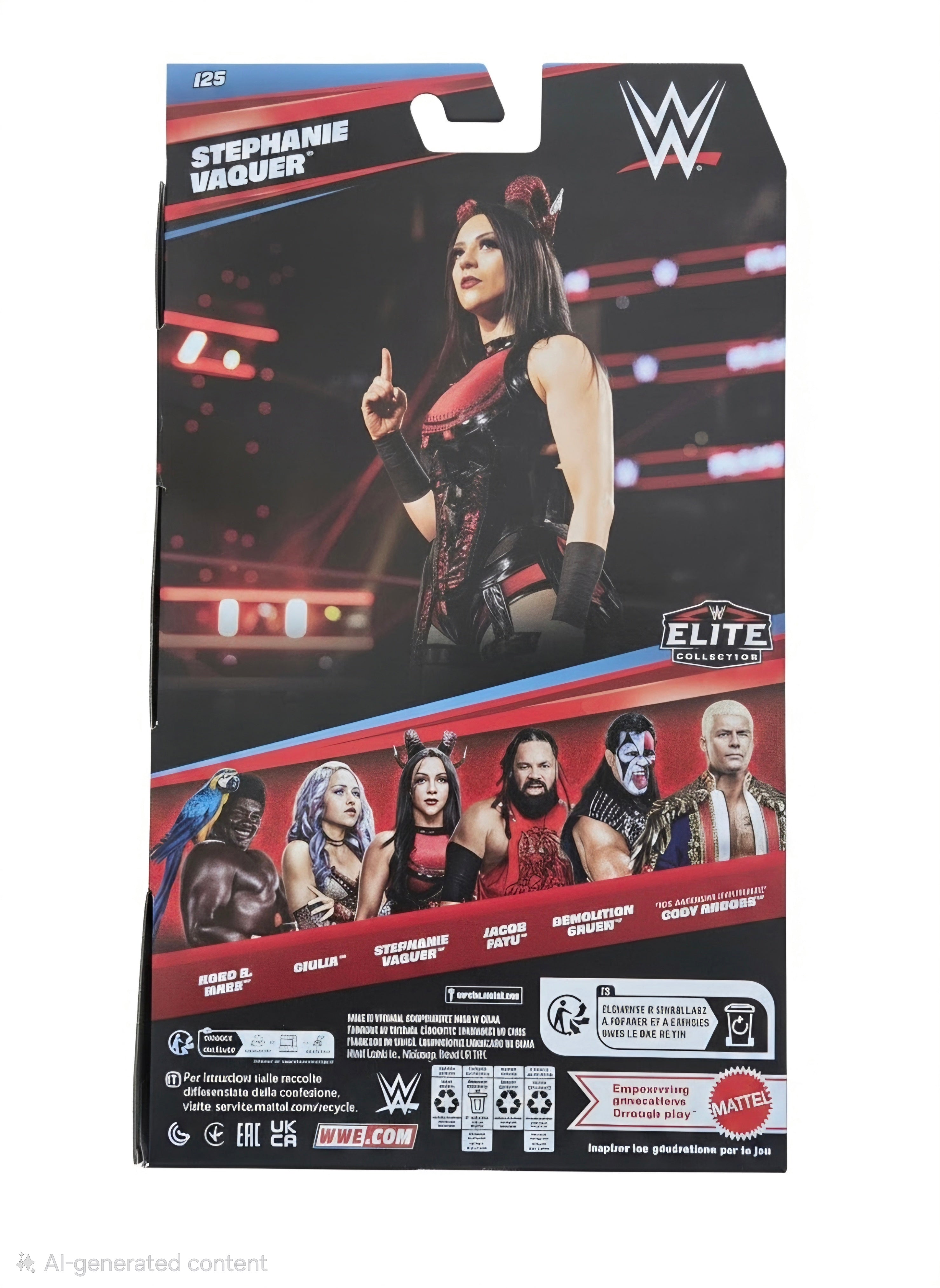 WWE Elite Figure Stephanie Vaquer Collectable Toy