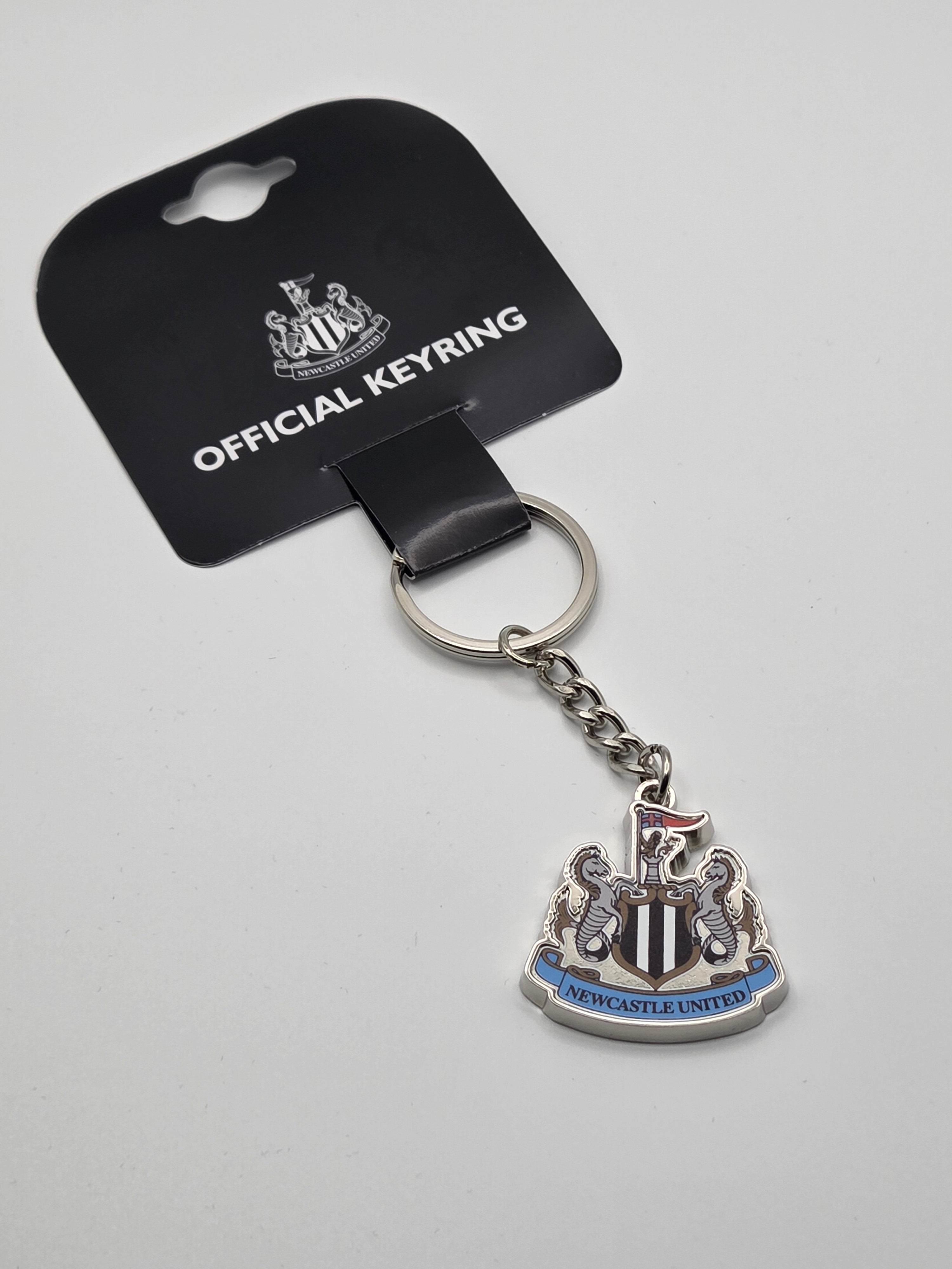 Official Newcastle United FC Metal Keyring