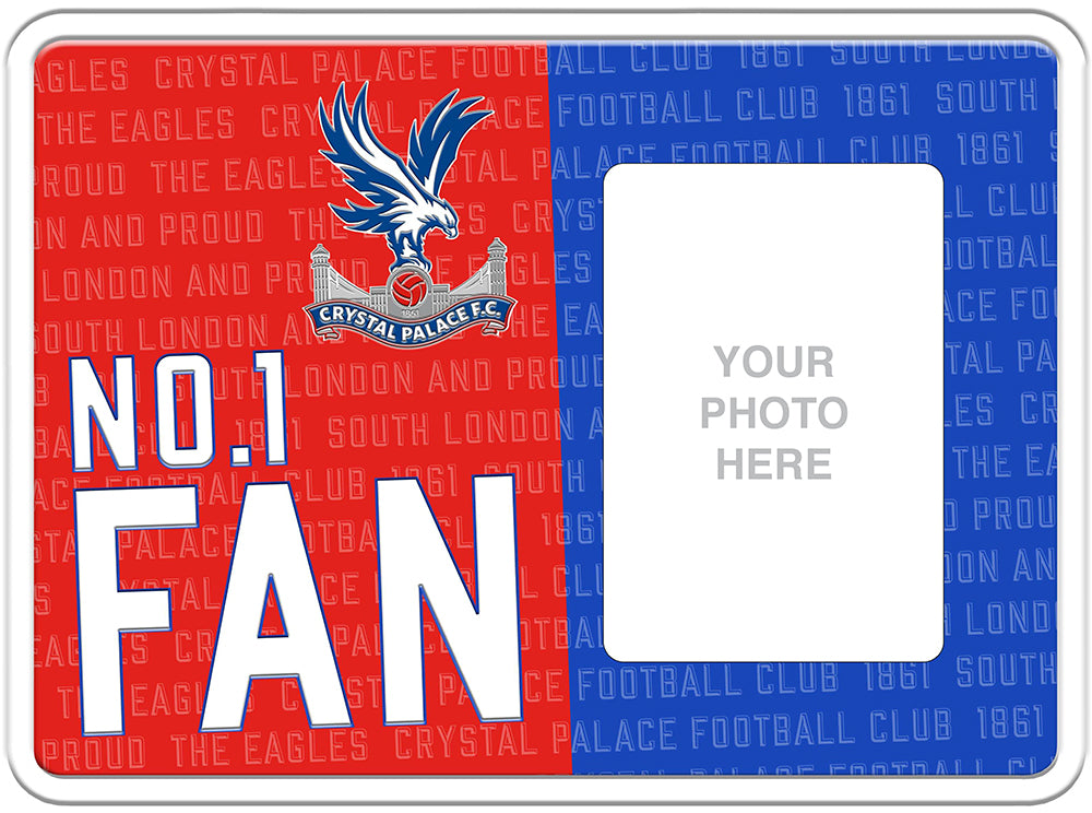 Official Crystal Palace FC Metal Embossed Photo Frame