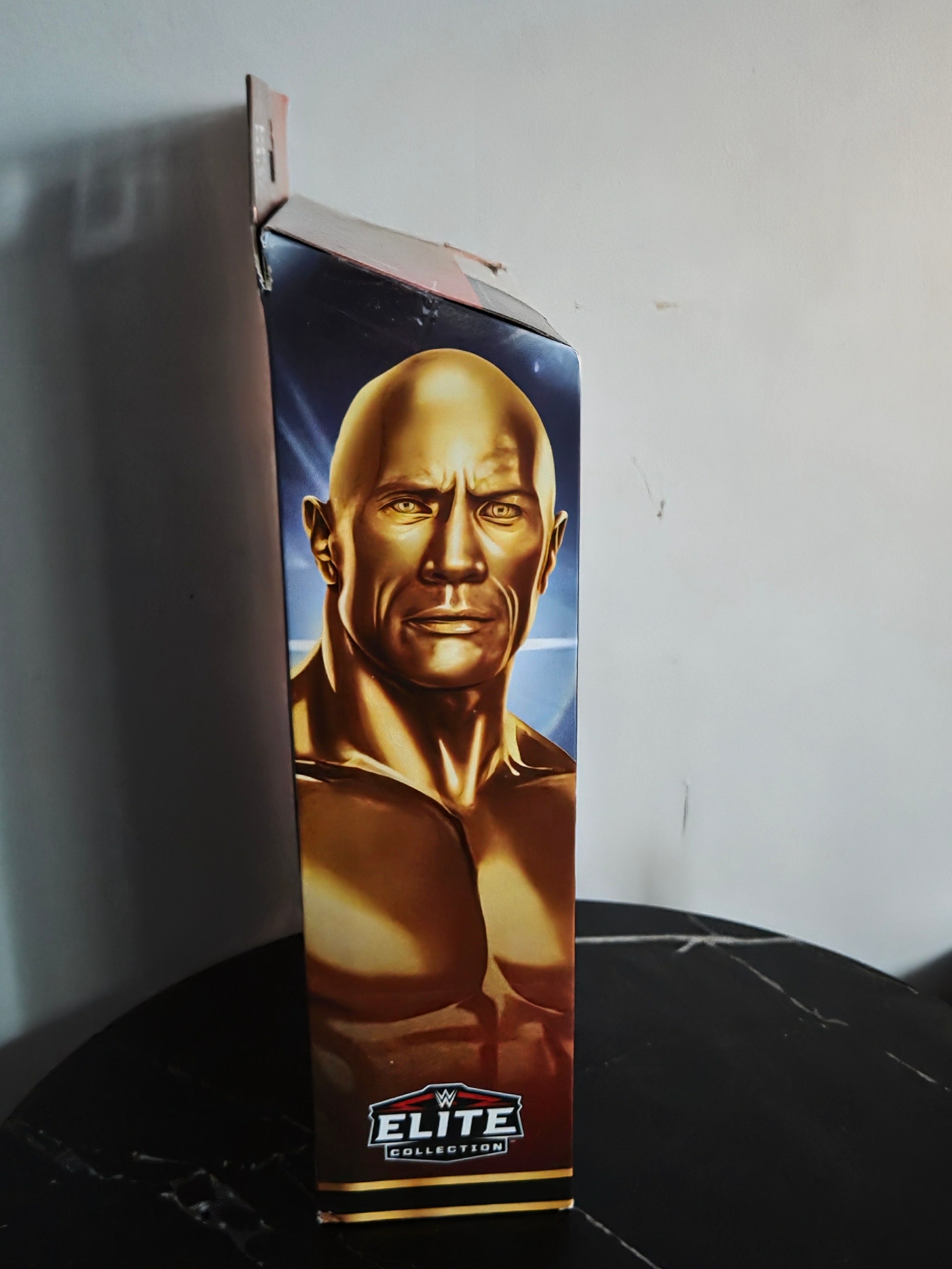 WWE The Rock "Final Boss" Gold Edition Elite Figure Collectable