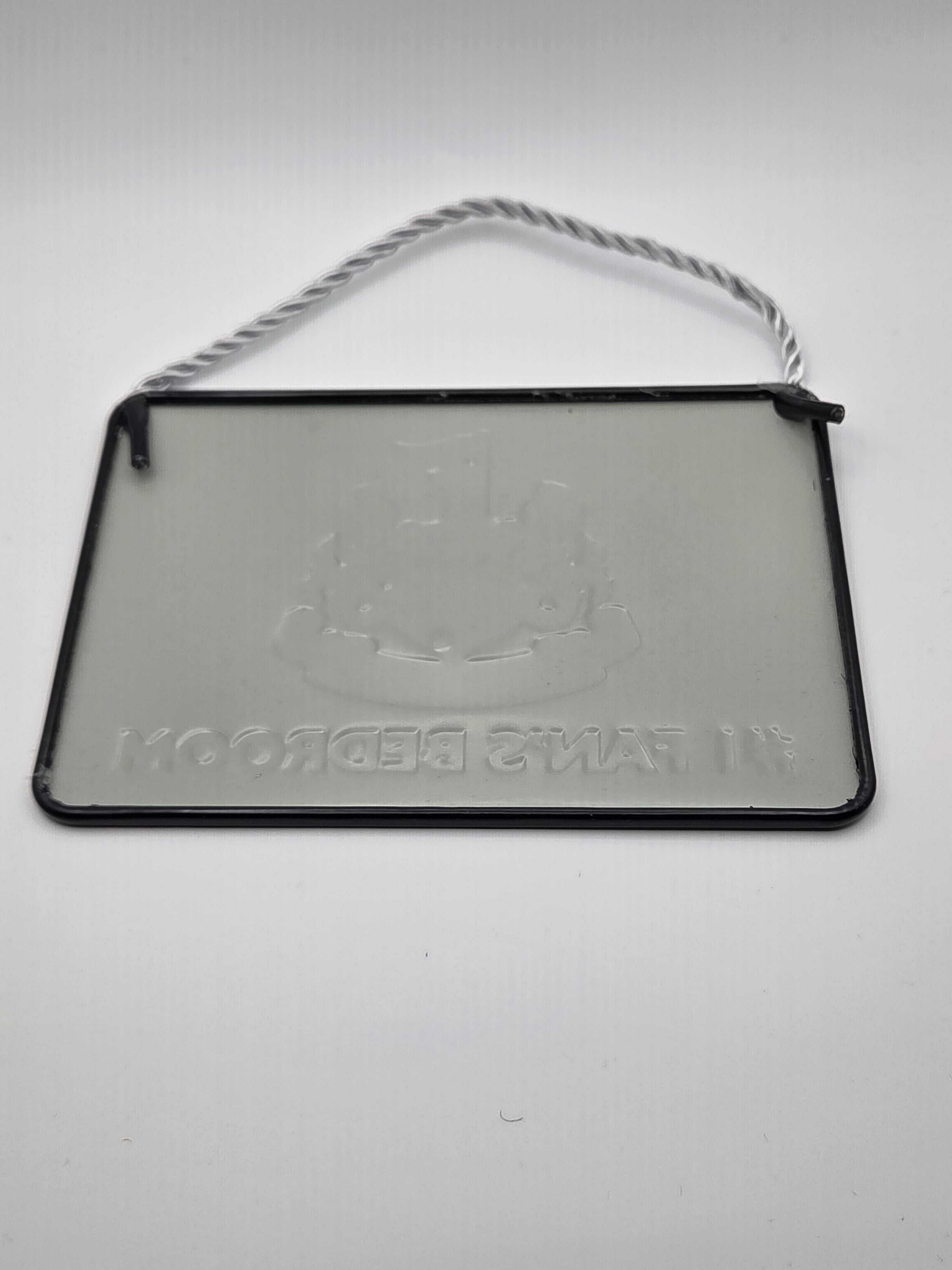 Official Newcastle United FC '#1 Fan's Bedroom' Metal Sign