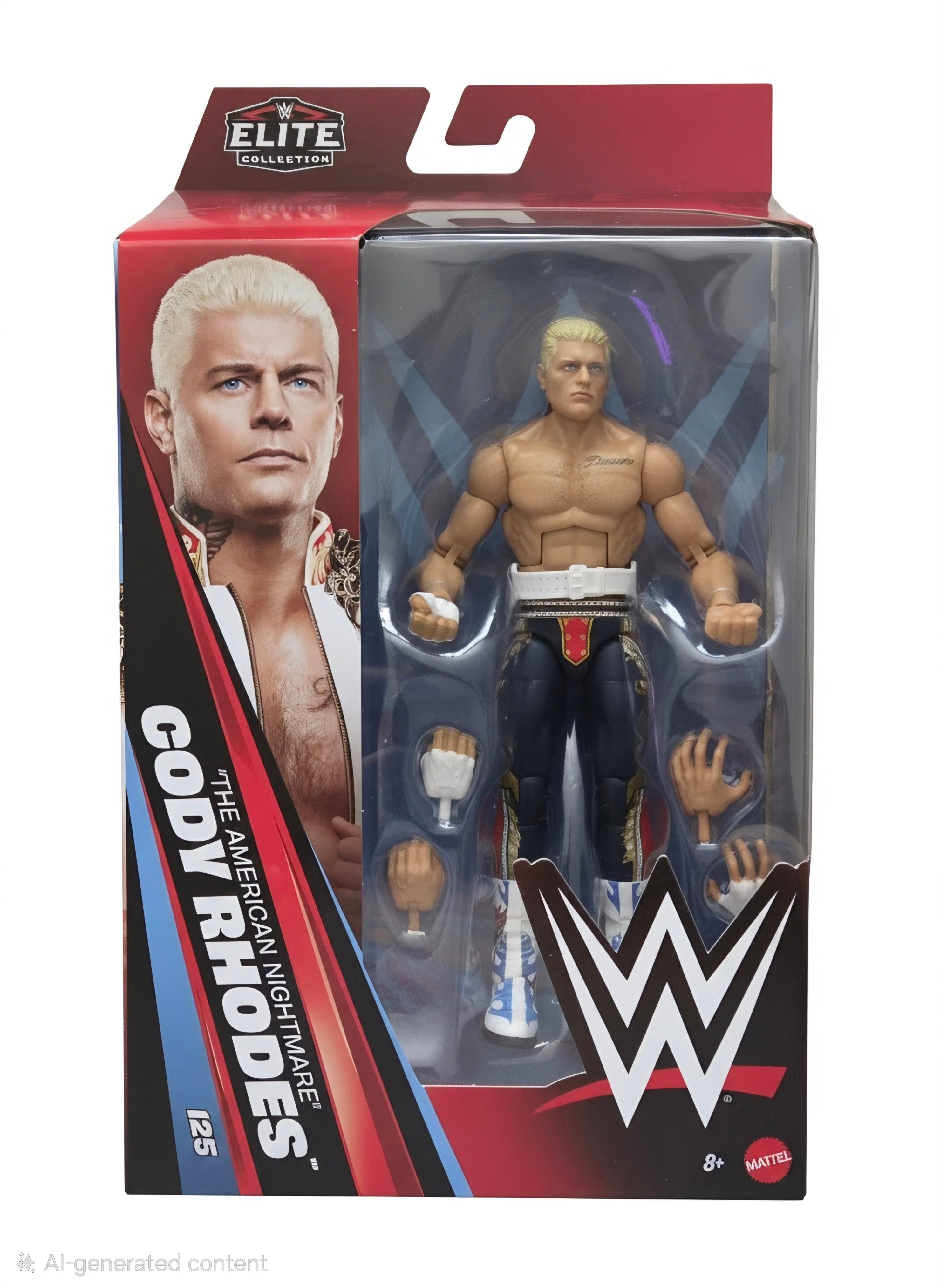 WWE Elite Figure Cody Rhodes American Nightmare Collectable